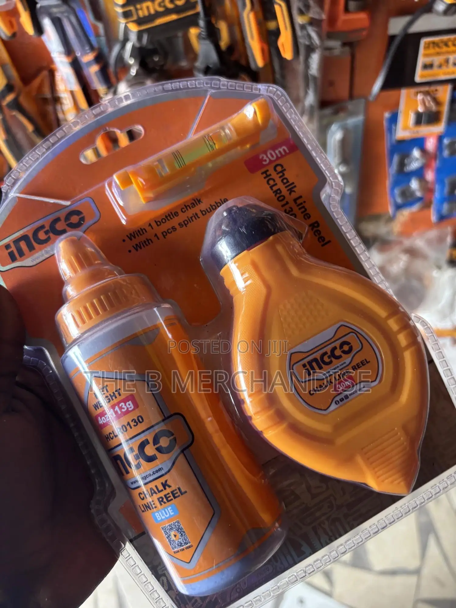 Ingco Chalk Line Reel Set