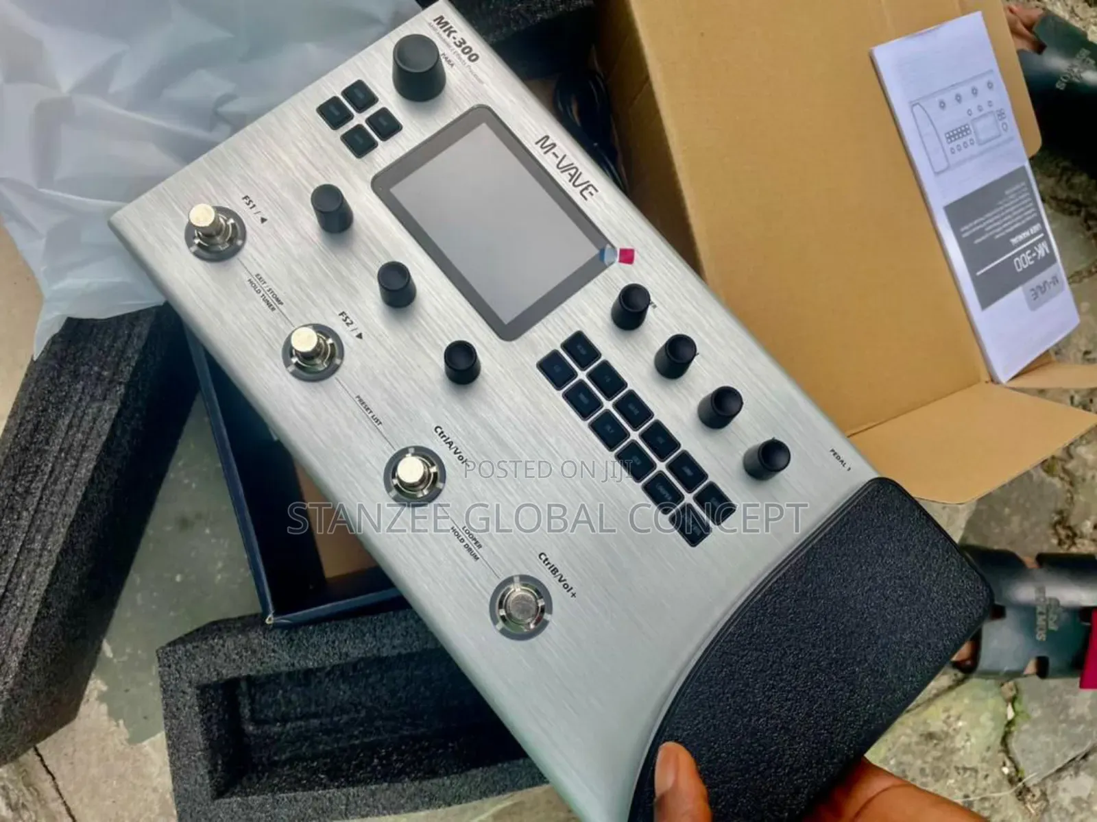 M-Vave - Mk-300 Bass Guitar Effects Processor