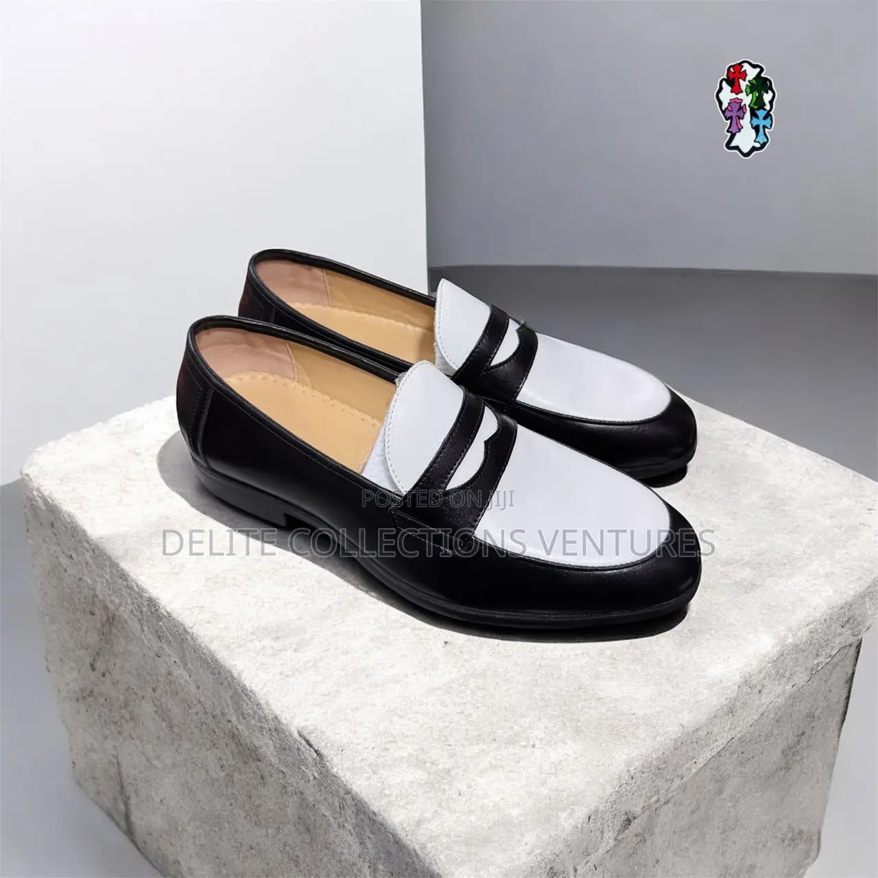2nd Colour New Penny Loafers Shoe/White Brown /