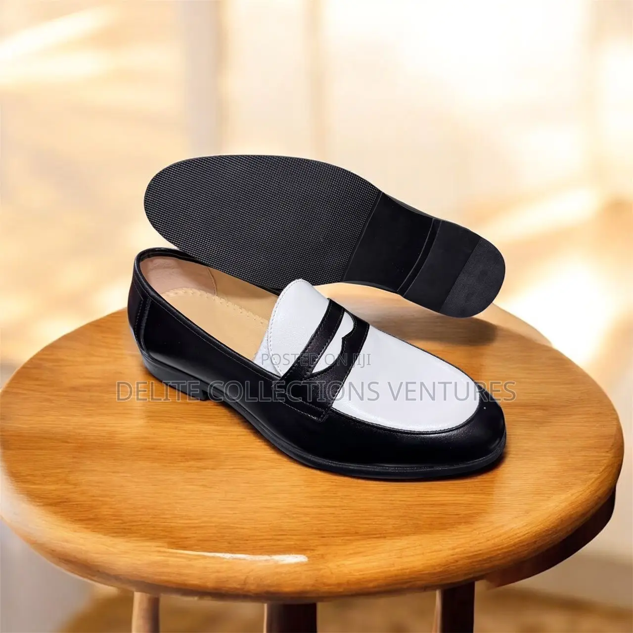 2nd Colour New Penny Loafers Shoe/White Brown /