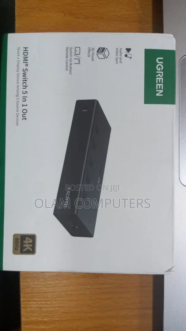 Ugreen Hdmi Switch 5 in 1 Out