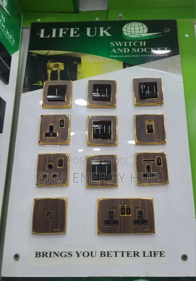 13 Amps Gold Sockets