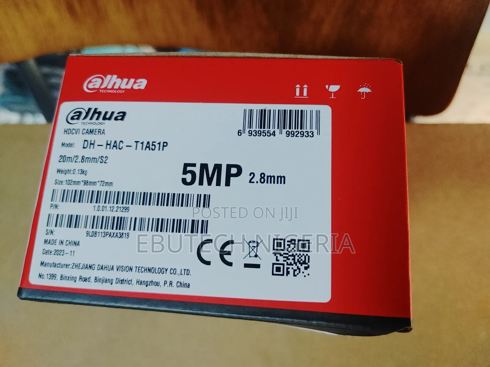 Dahua Dh-Hac-T1a51p 5mp Analog Ir Eyeball Camera