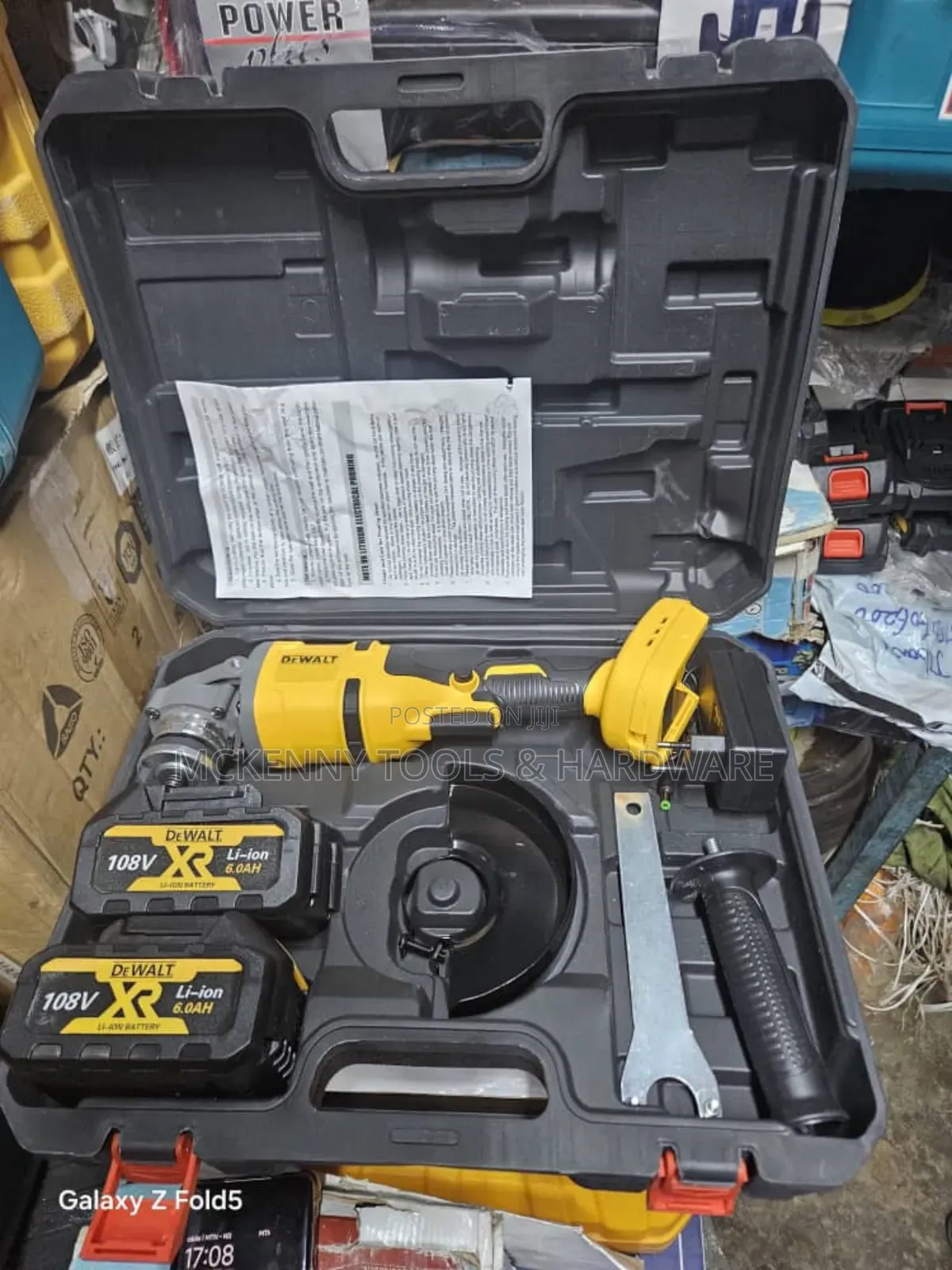 Dewalt Cordless Angle Grinder 108v