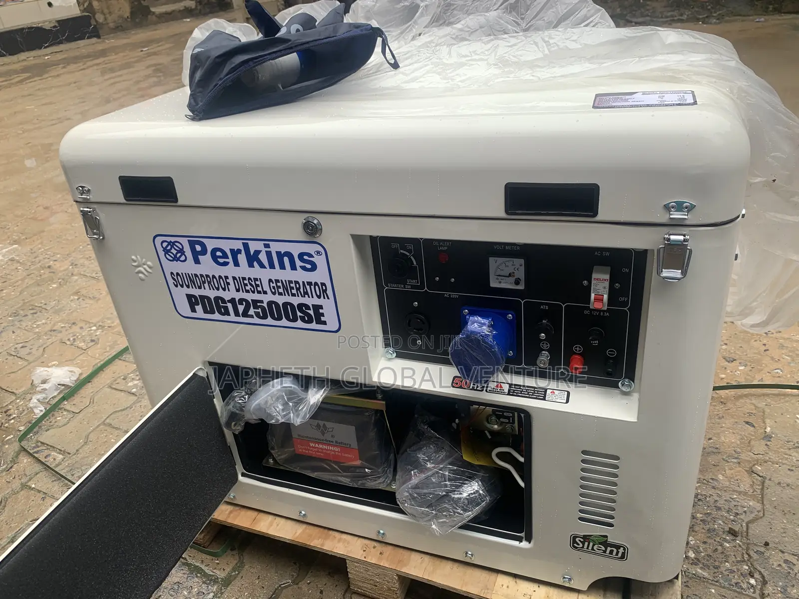 Perkins Soundproof Generator 10kva