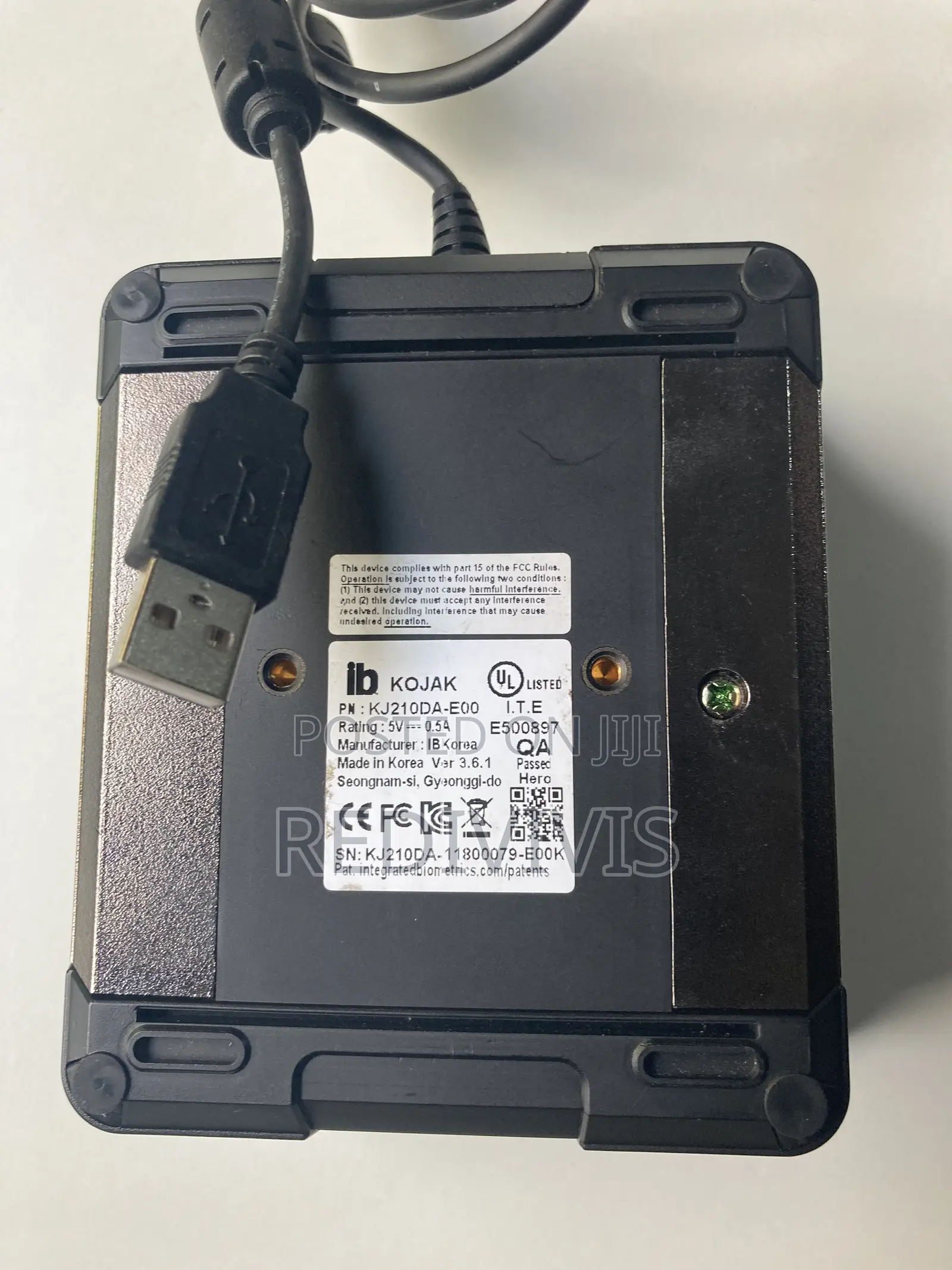 Kojak Ibnk110 Biometric Roll Scanner