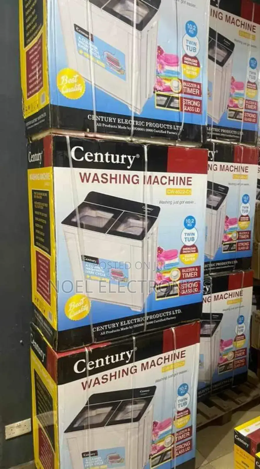Century 10.2kg Twin Tub Washing Machine