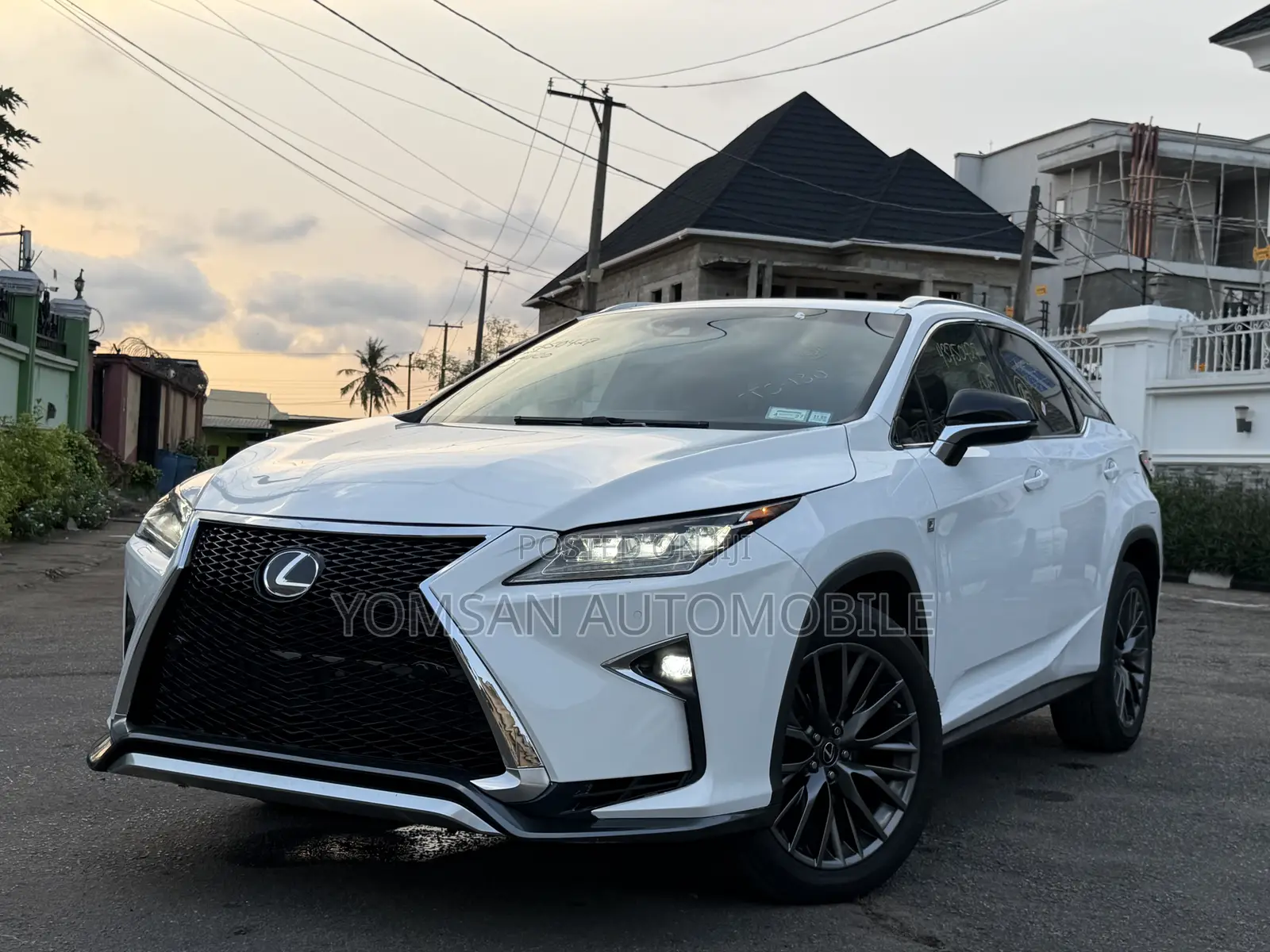 Lexus RX 350 F Sport AWD 2017 White