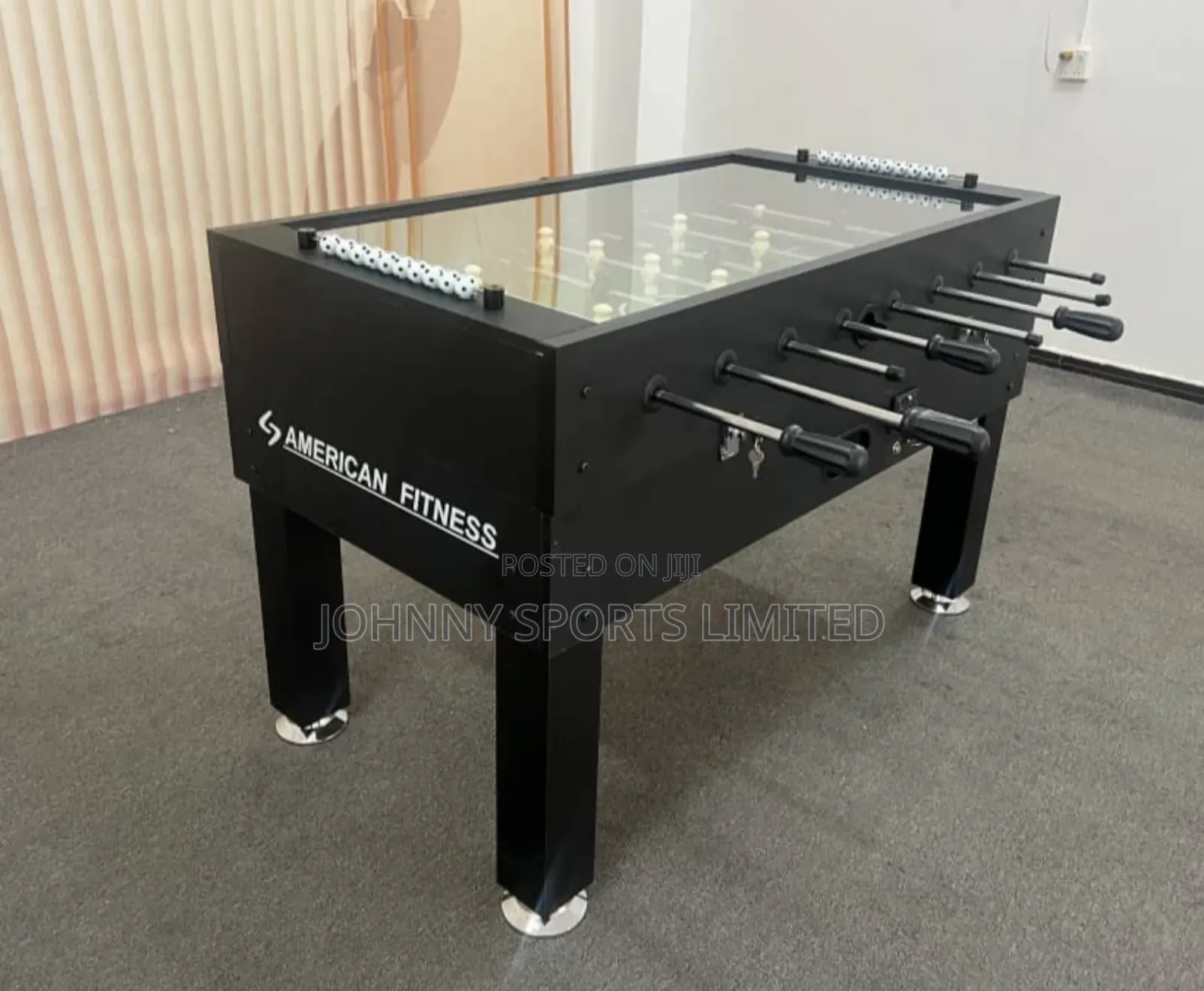 American Fitness Coin Soccer Table