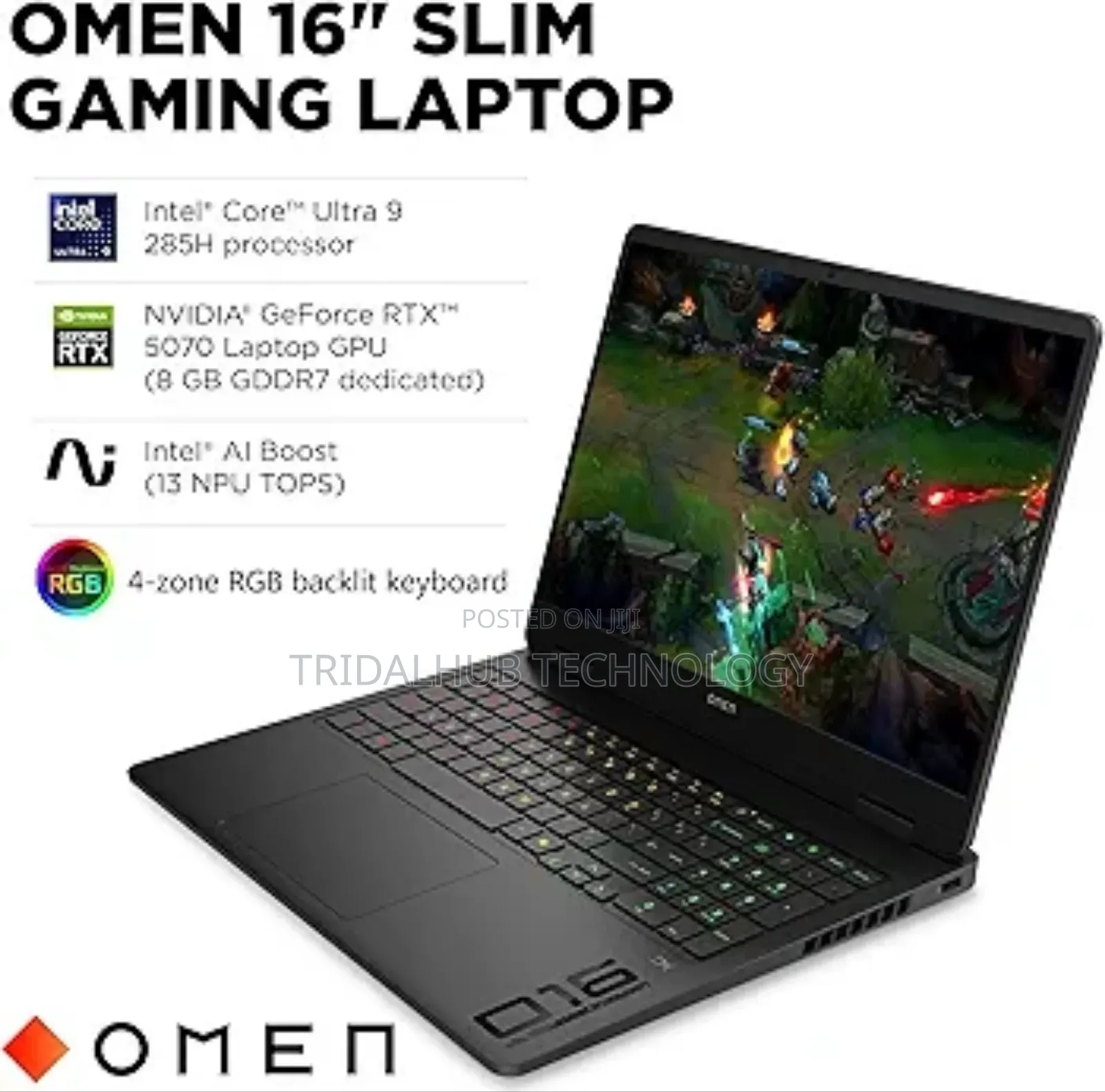 New Laptop HP Omen Slim 32GB Intel Core Ultra 9 SSD 1T