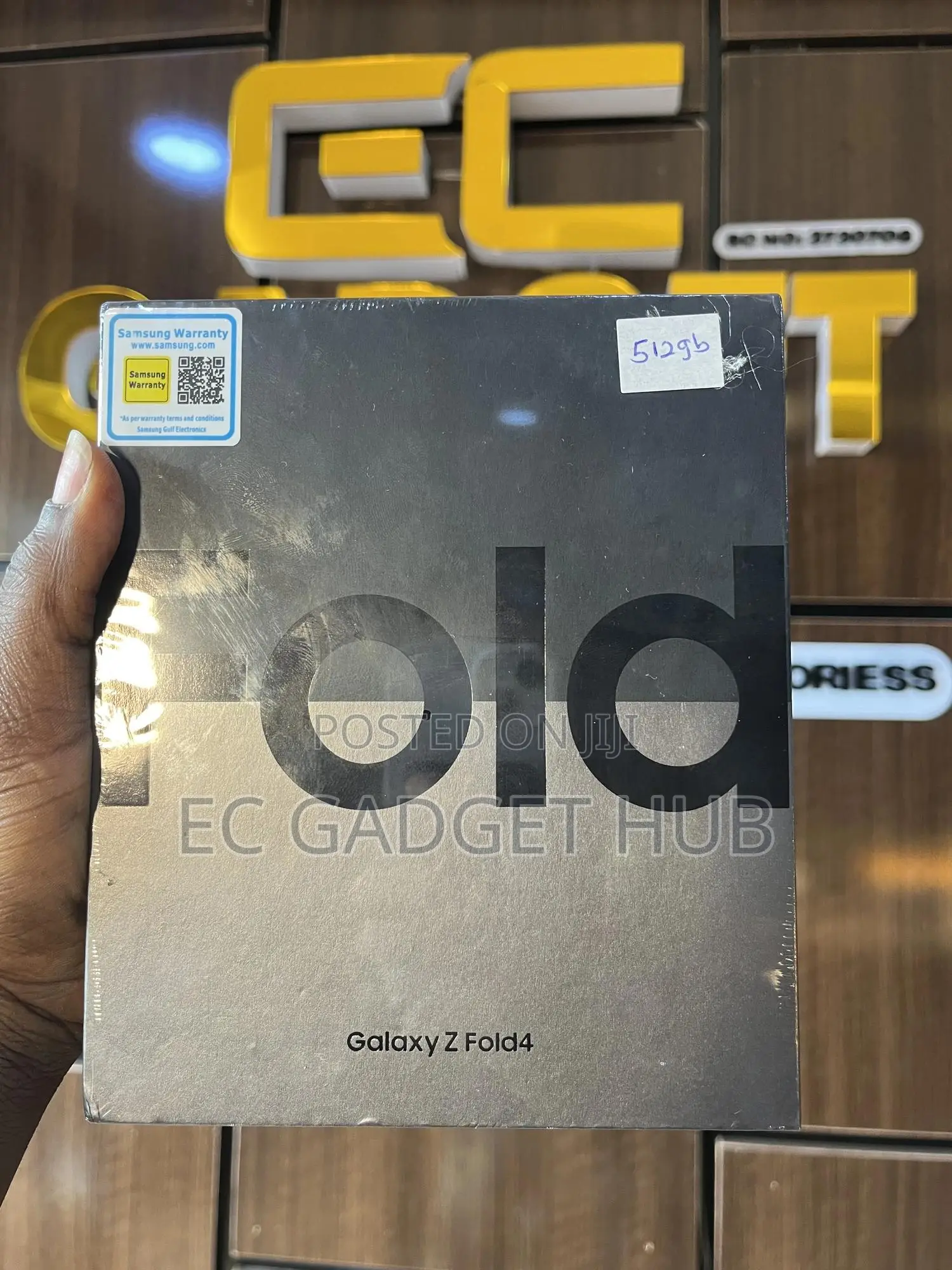 New Samsung Galaxy Z Fold4 512 GB Black