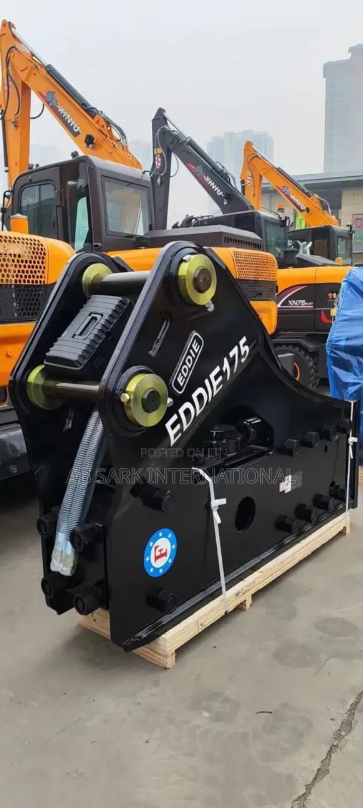 Eddie 175 Side Mounted Breaker For 30 To 50 Ton Excavators