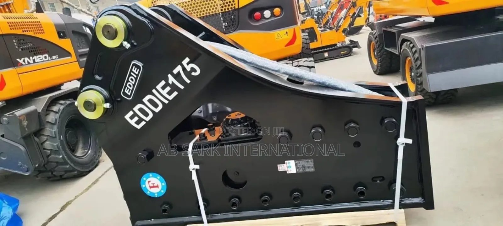 Eddie 175 Side Mounted Breaker For 30 To 50 Ton Excavators