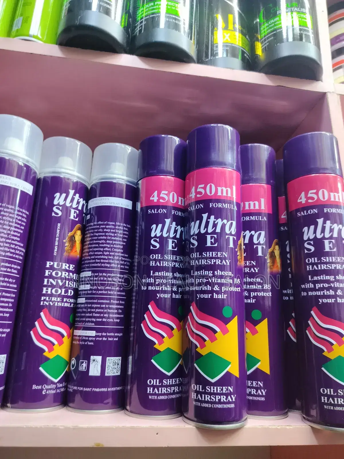 Oil Sheen Hair Spray