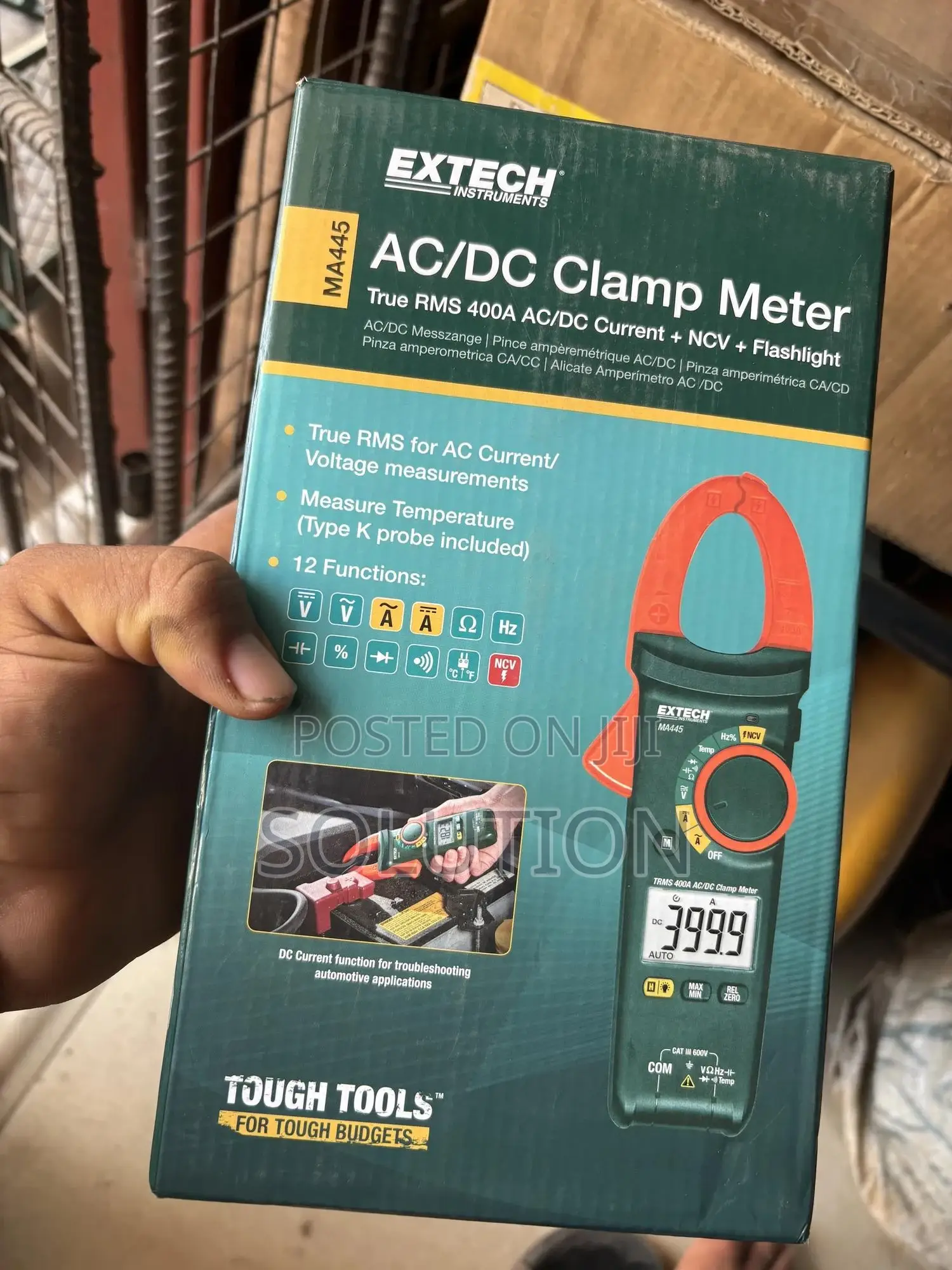 Extech 400aac/Dc Clamp Meter