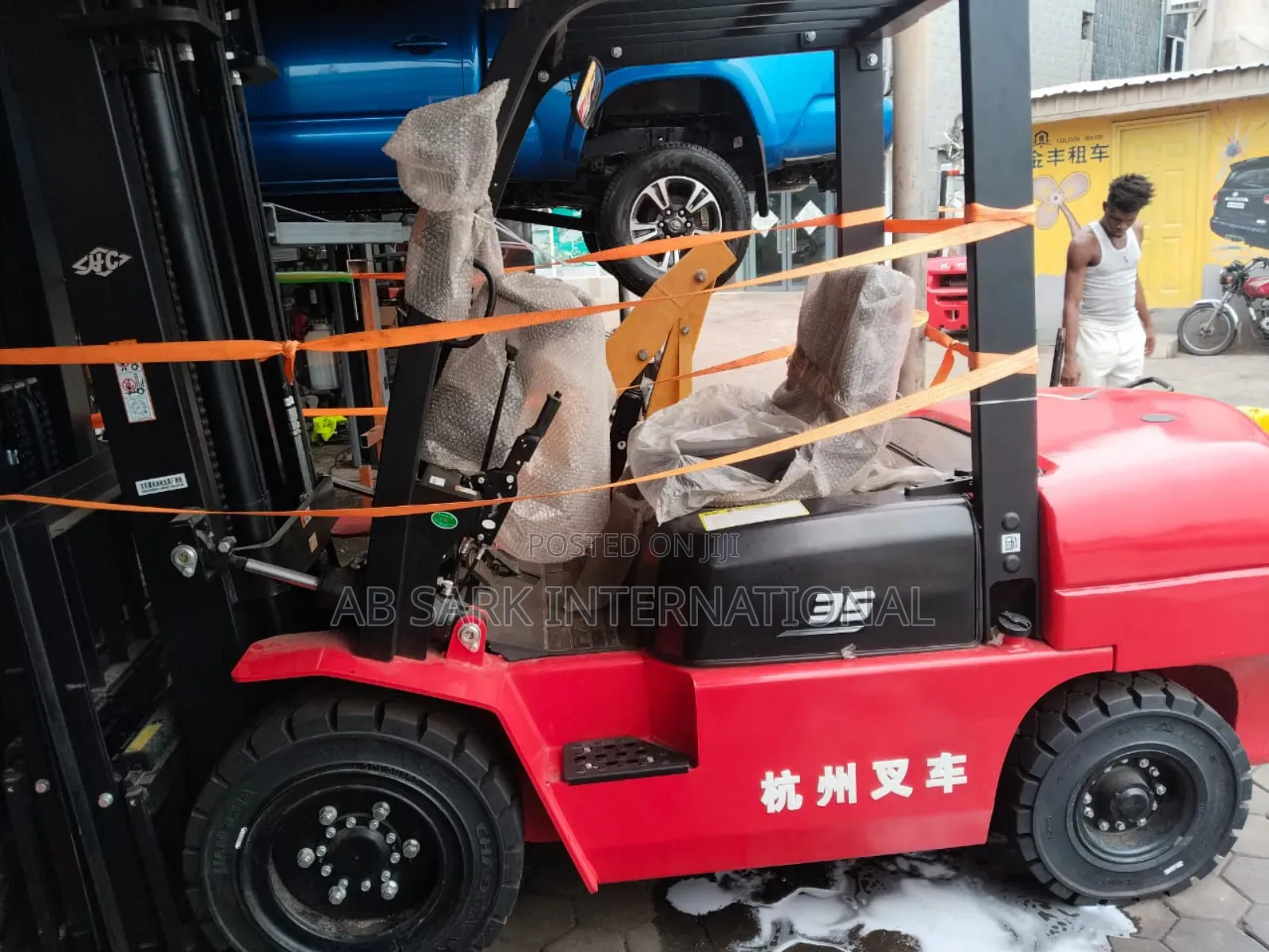 3.5 Tons Hangcha Forklift Tripple Stage