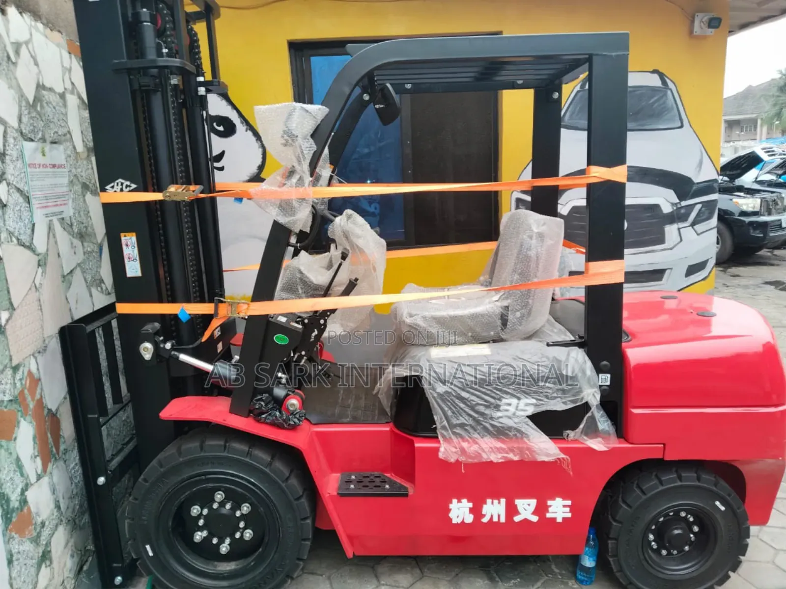3.5 Tons Hangcha Forklift Tripple Stage
