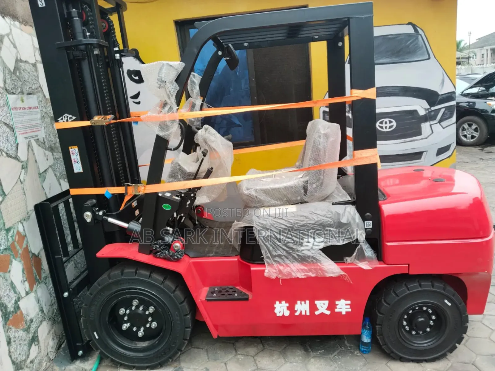 3.5 Tons Hangcha Forklift Tripple Stage