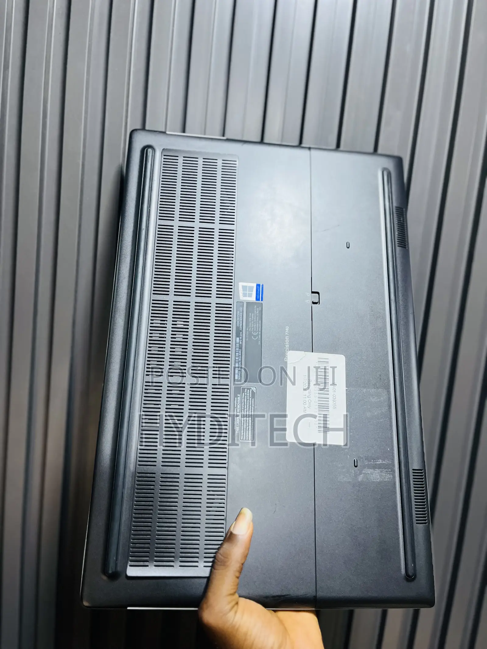 Laptop Dell Precision 7740 16GB Intel Core i7 SSD 512GB