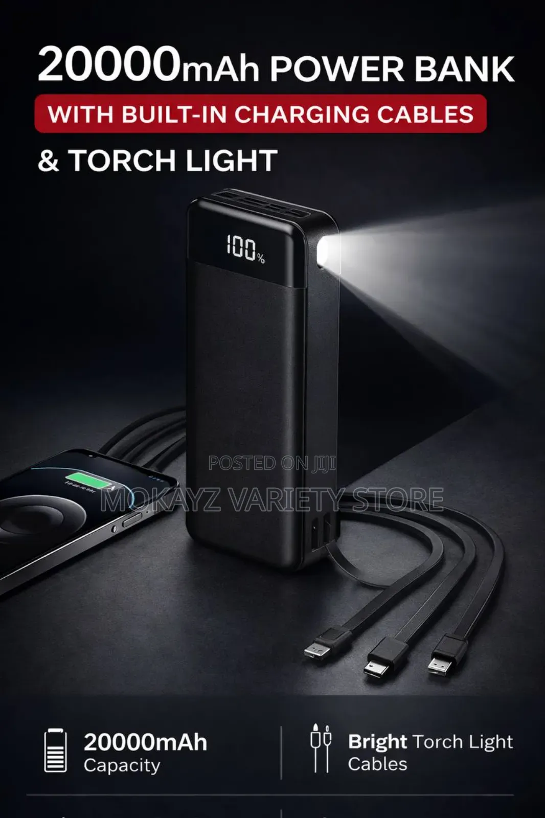 20000mah Strong Power Bank