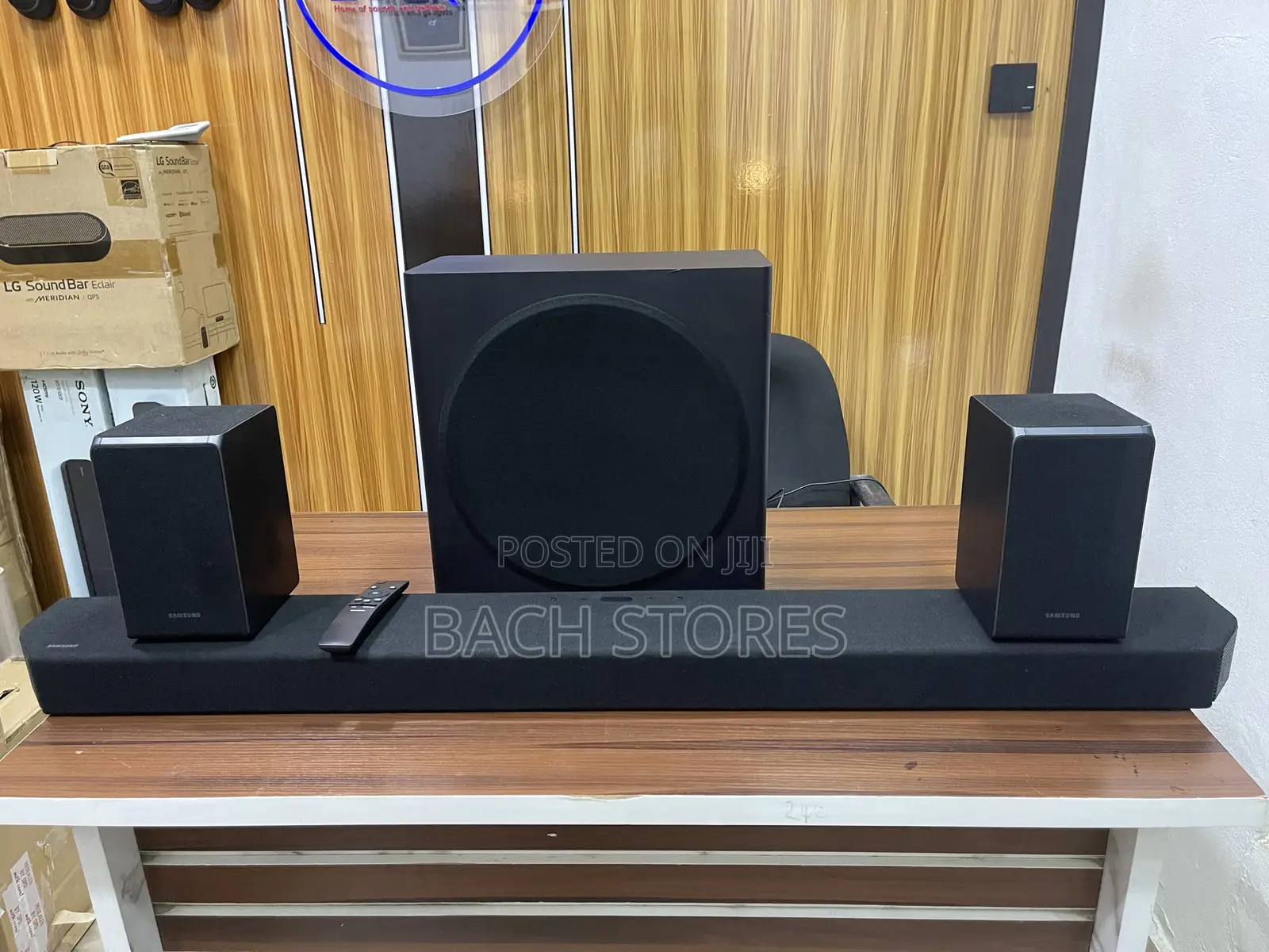 Samsung Hw-Q950t Wireless 9.1.4ch Wireless Soundbar With Dolby Atmos
