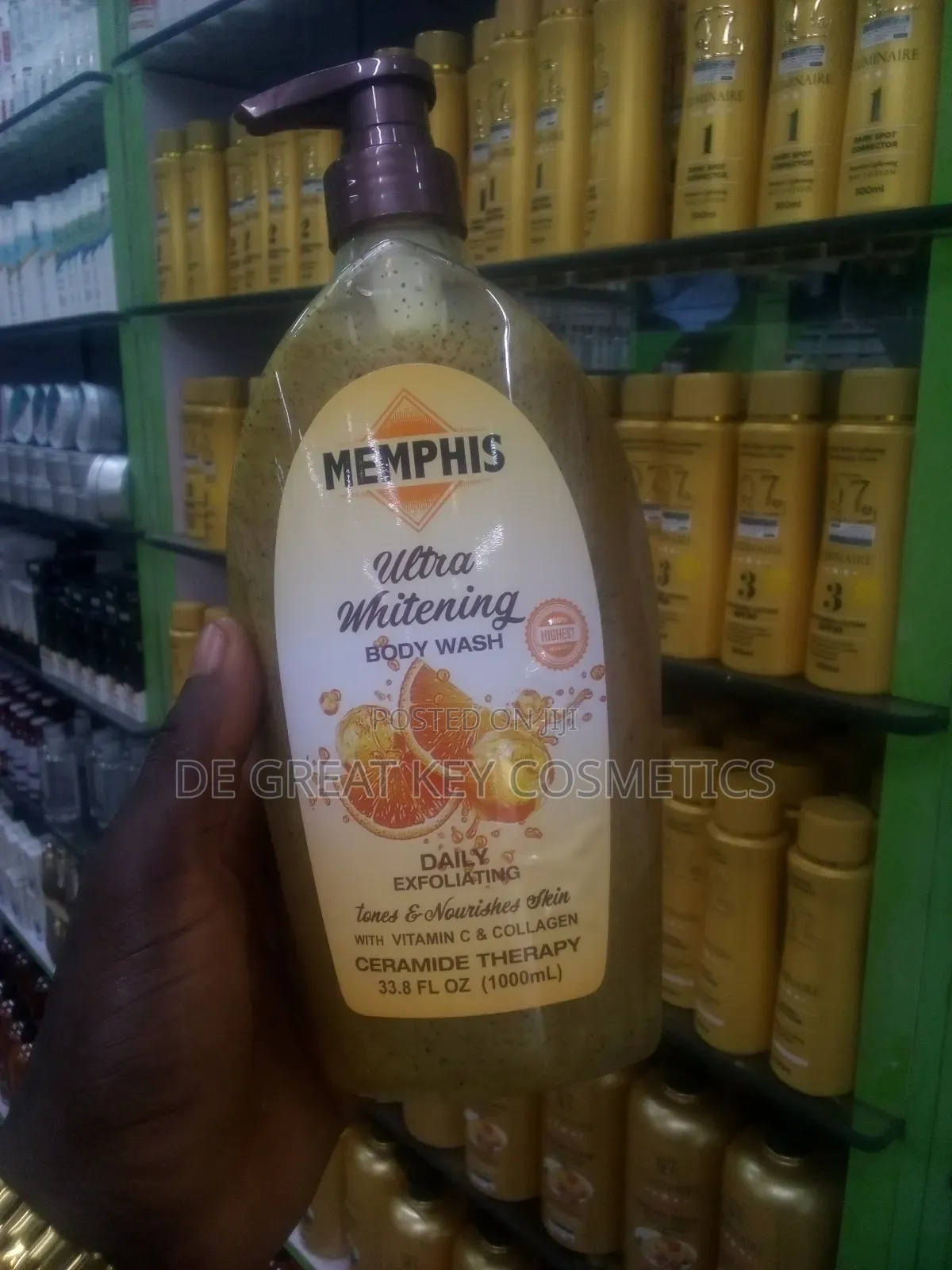 Memphis Ultra Whitening Body Wash