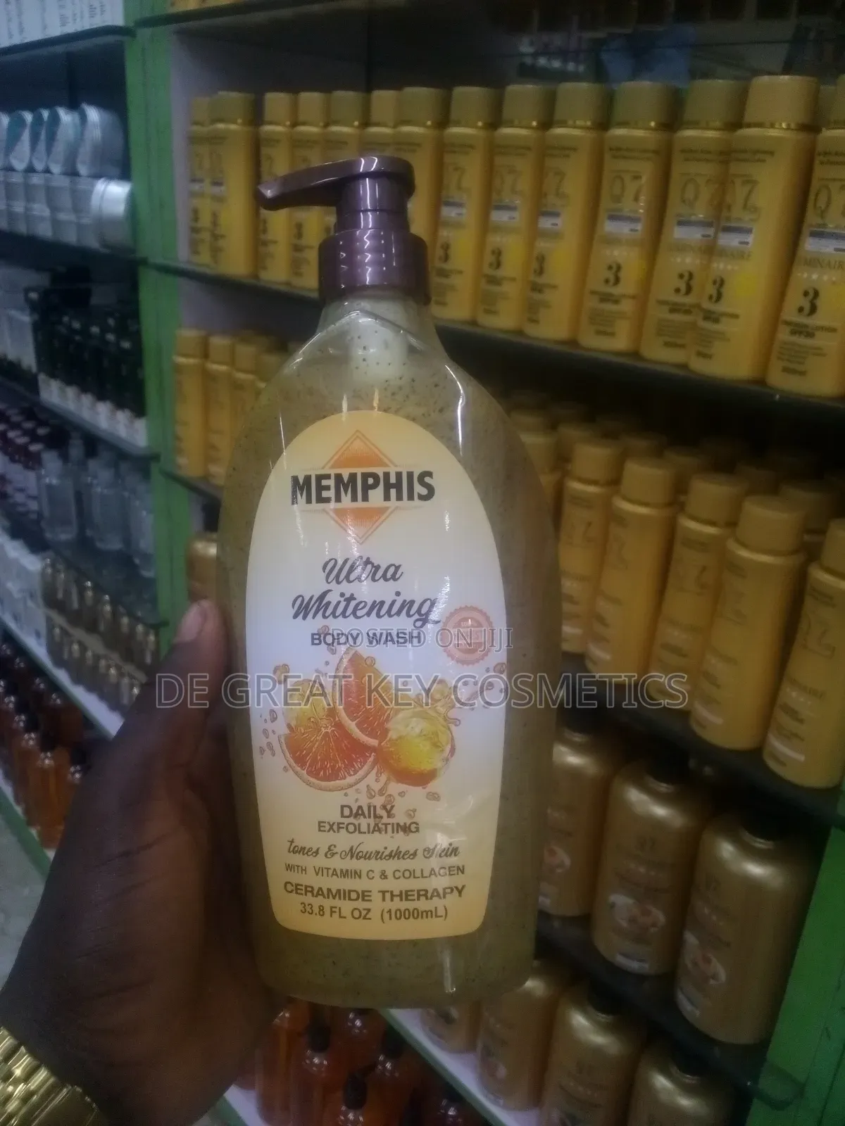 Memphis Ultra Whitening Body Wash