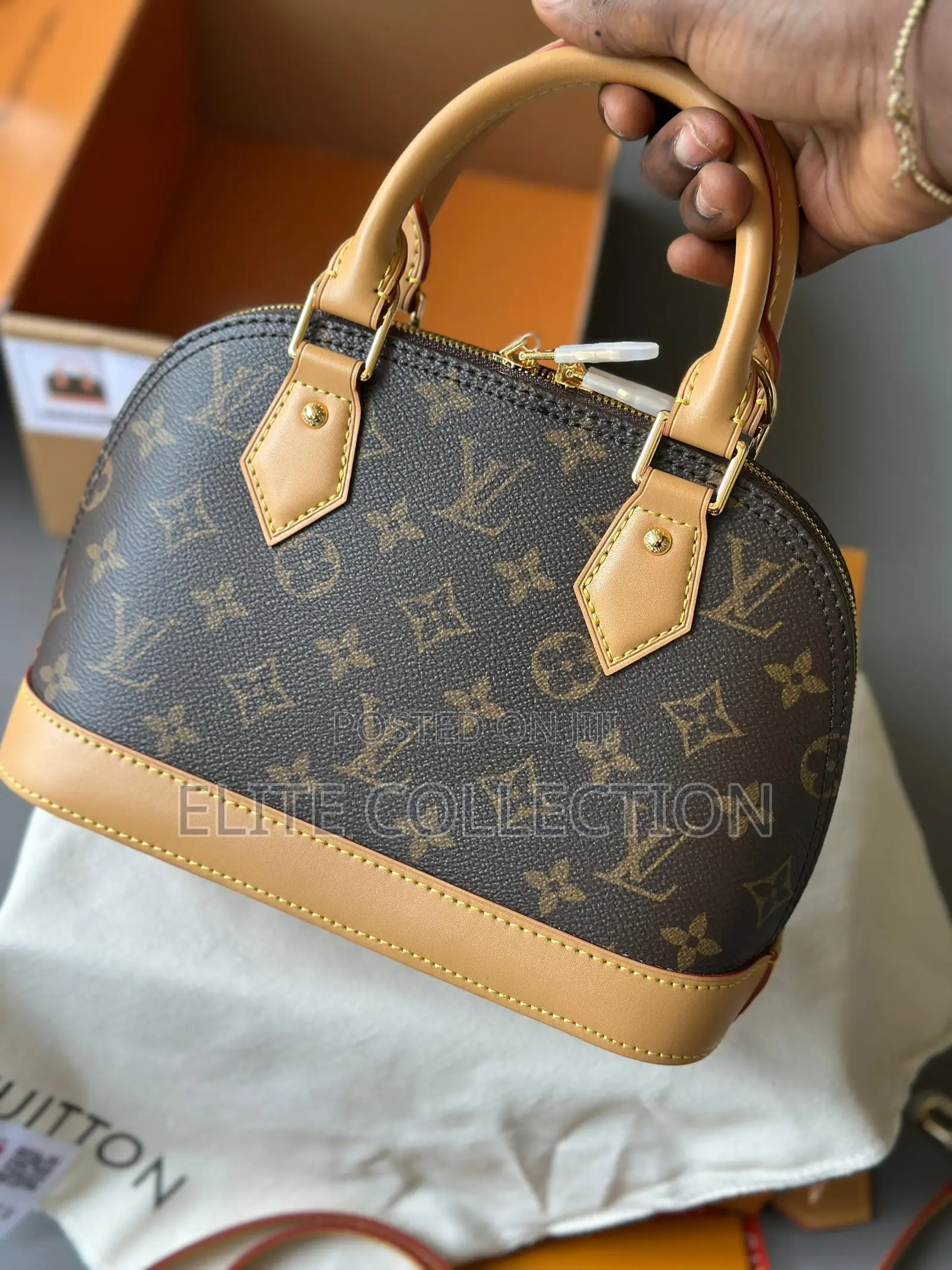 Luxury Grade a Louis Vuitton Alma Bb Monogram Bag Premium Quality 