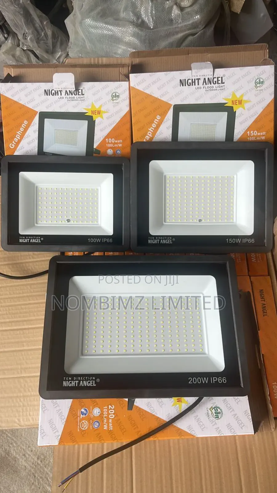200w Night Angel Ac Led Super Bright Security Flood Light