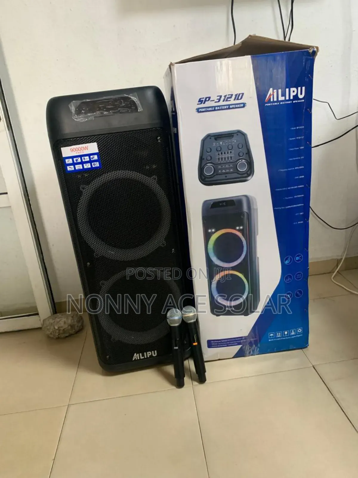 Ailipu Sp-31310 Bluetooth Speaker With 2 Mic