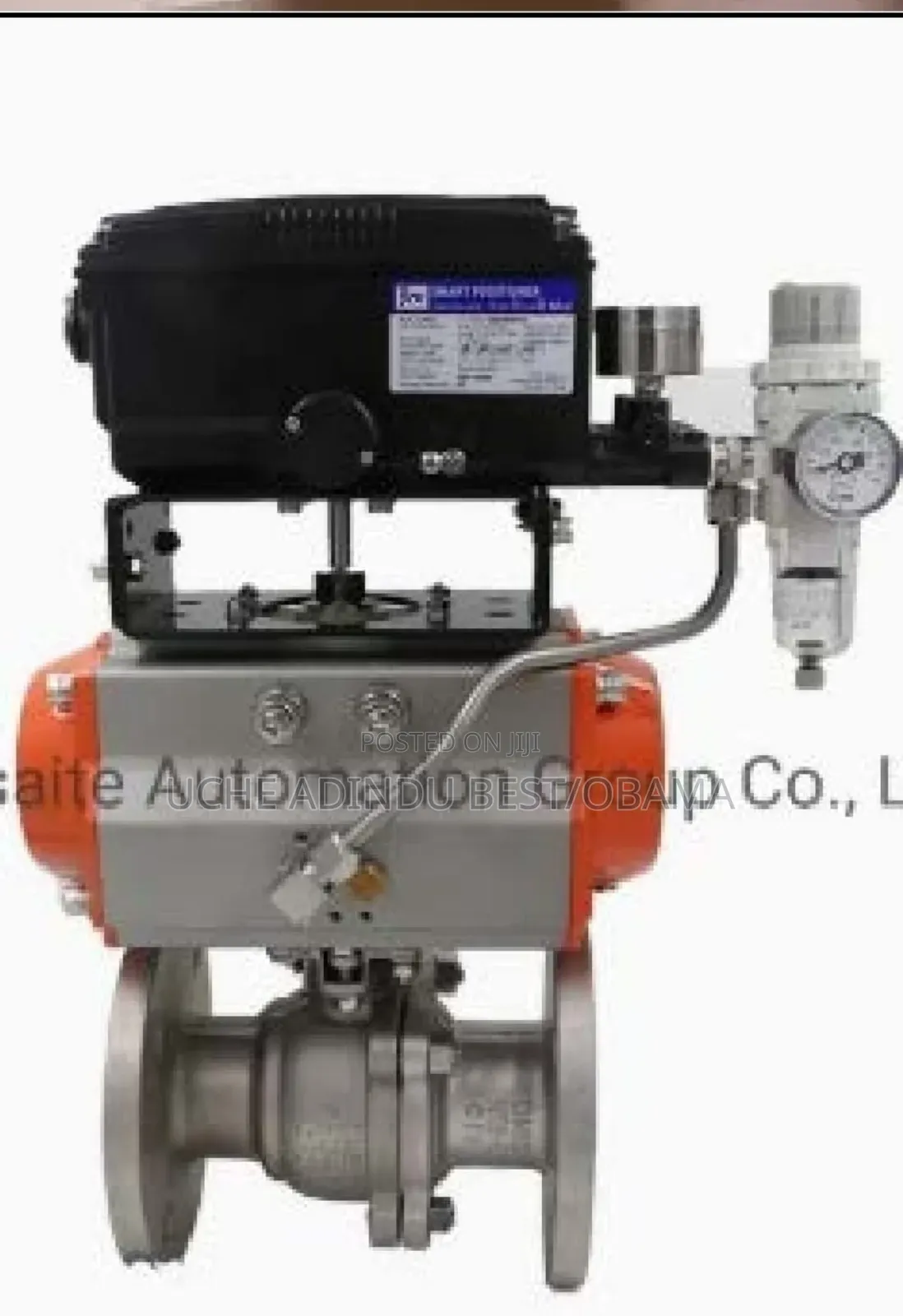 New Model Ball Valve With Actuator Positioned 4-20ma