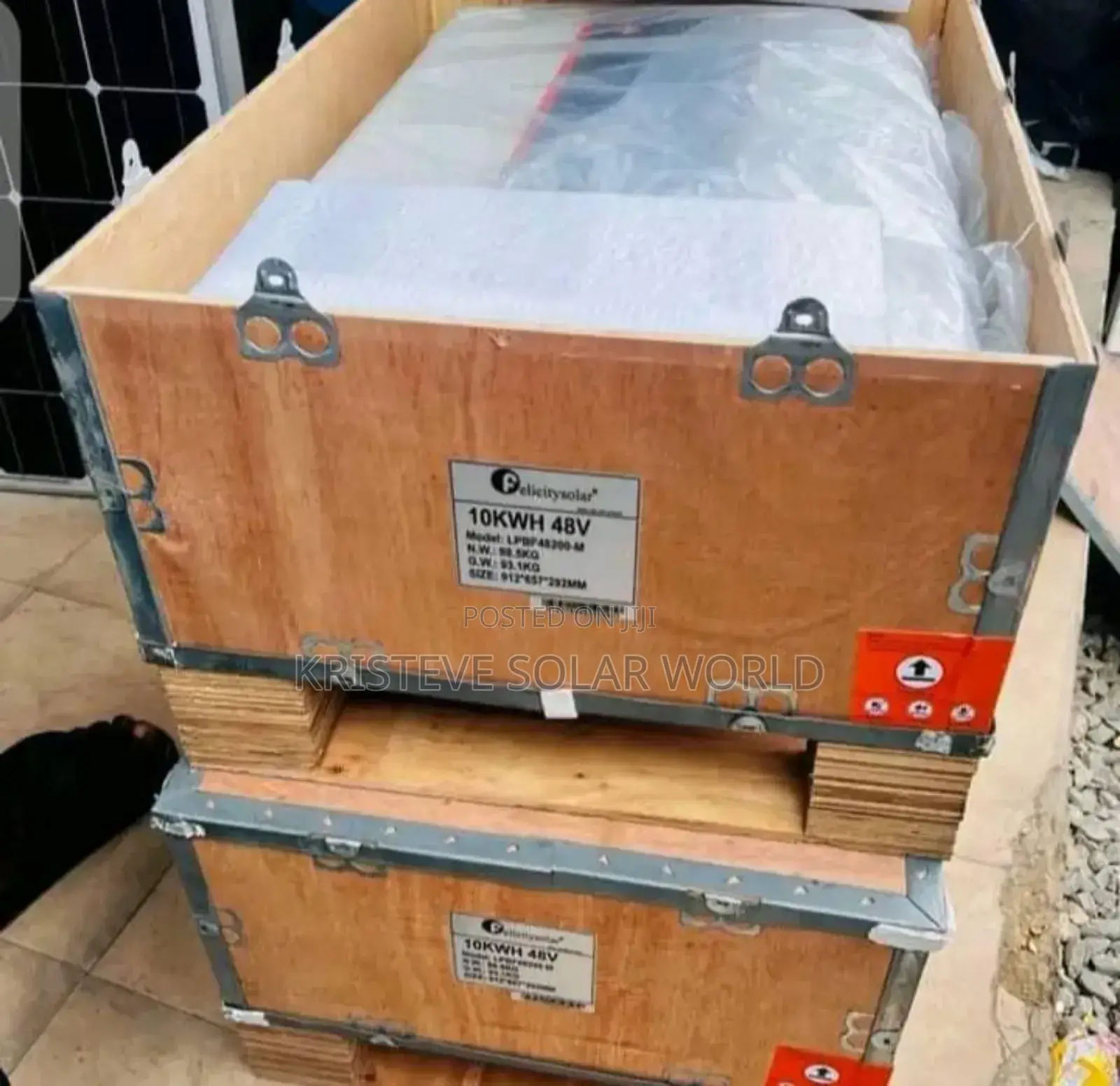 10kwh Felicity Lifepo4 Battery – 6000+ Cycles, Strong BMS