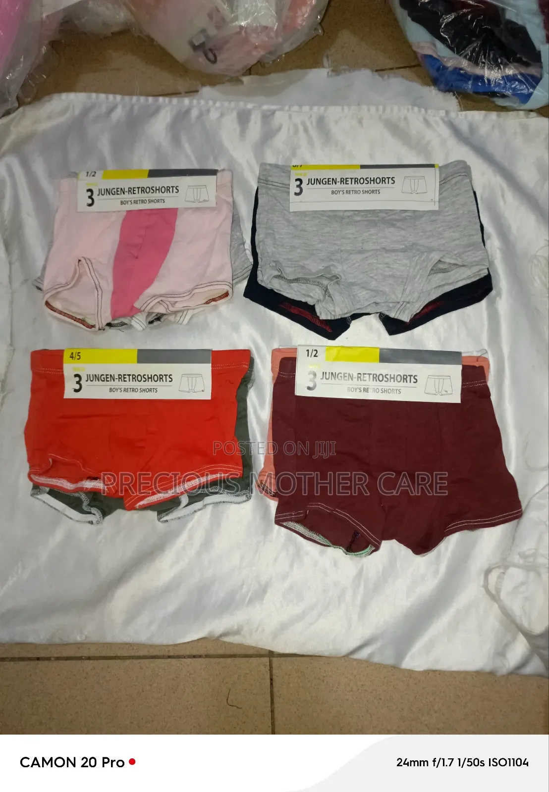 Quality Children 3 in 1 Boxer Shorts