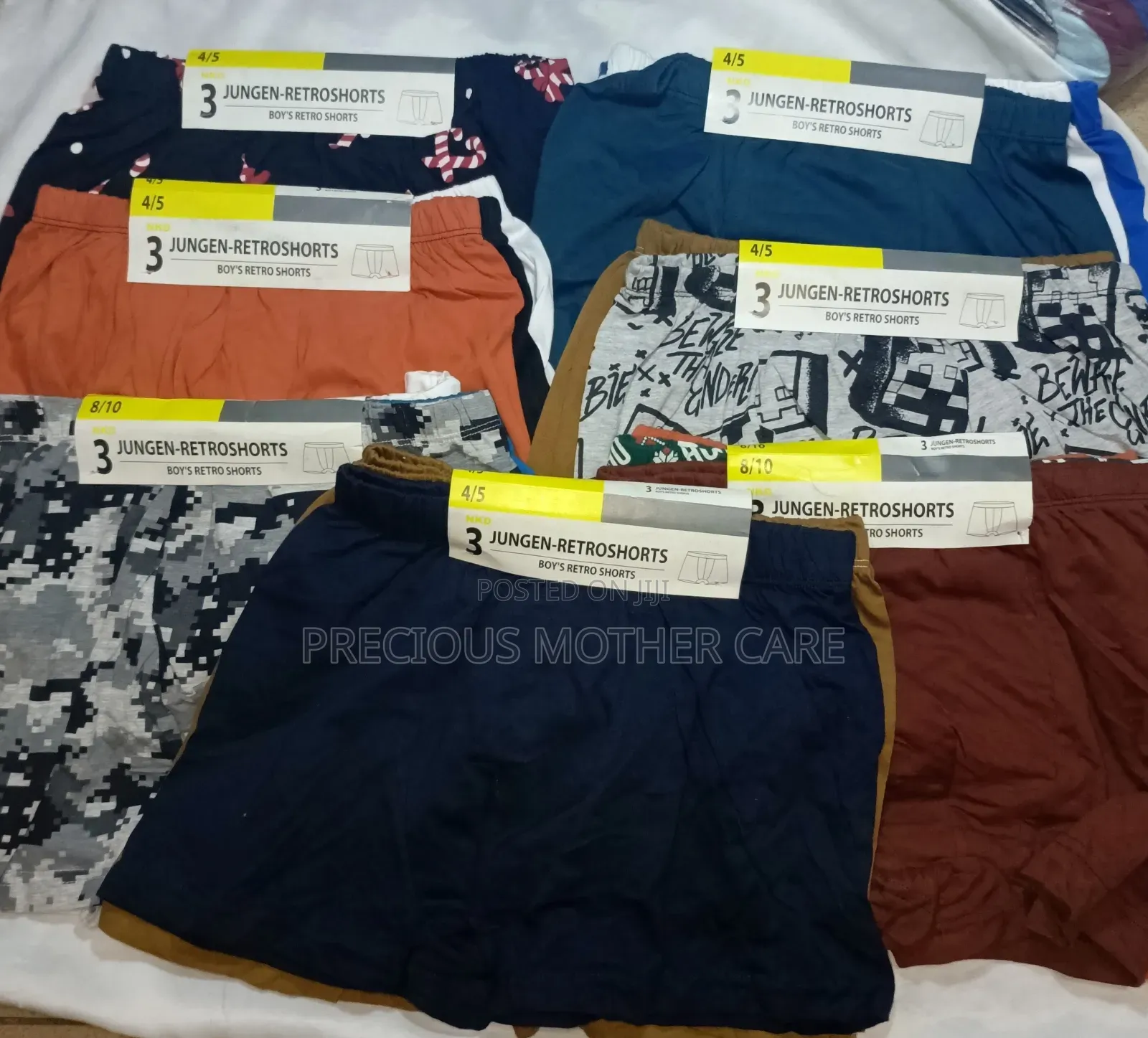 Quality Children 3 in 1 Boxer Shorts
