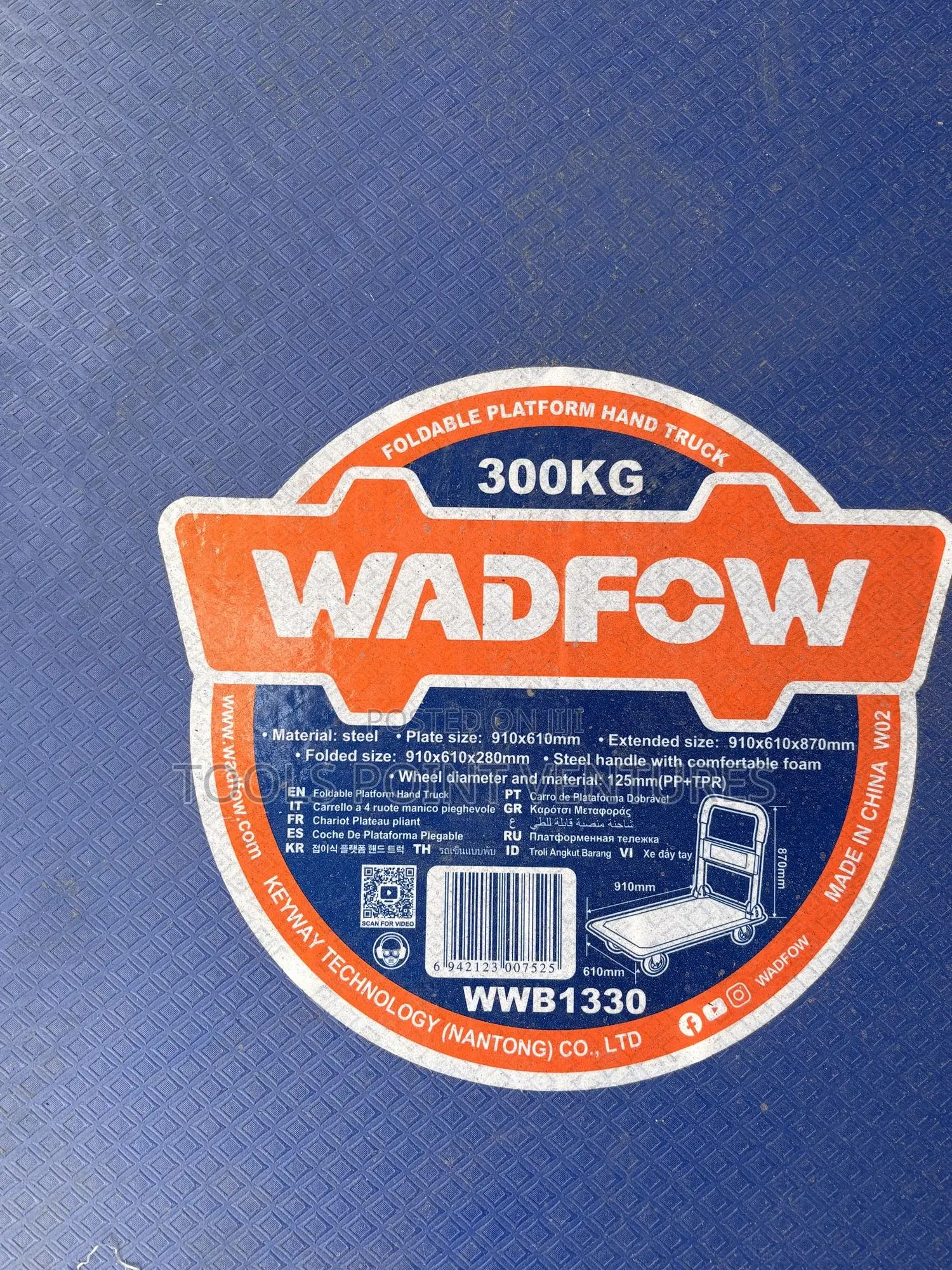 Wadfow Foldable Platform Hand Truck