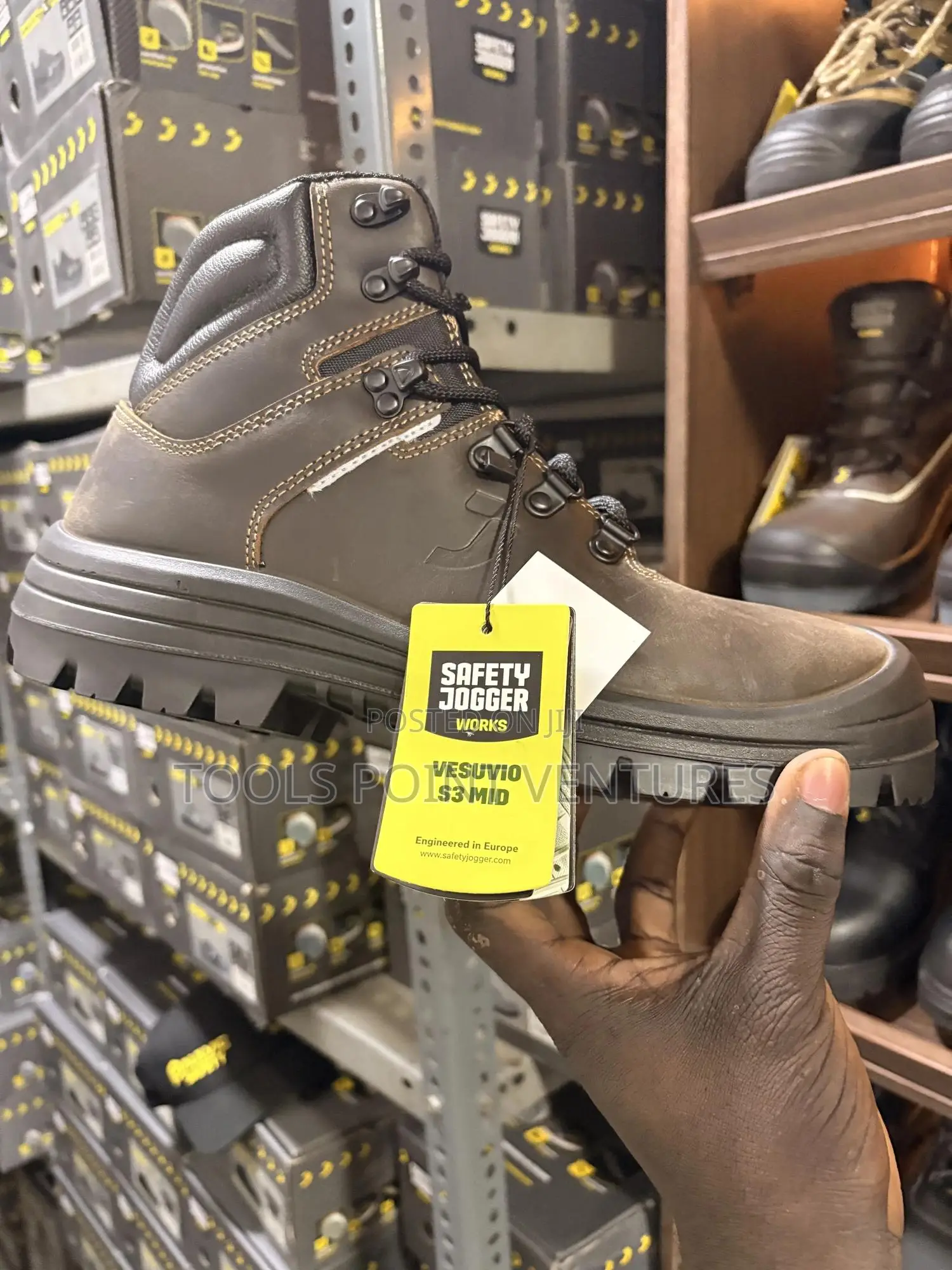 Safety Jogger Vesuvio S3 Mid Safety Boots