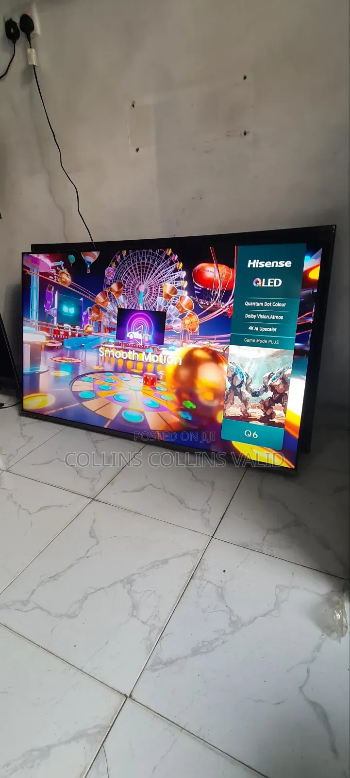 55 Inches Hisense Frameless Full Smart Uhd Tv Available