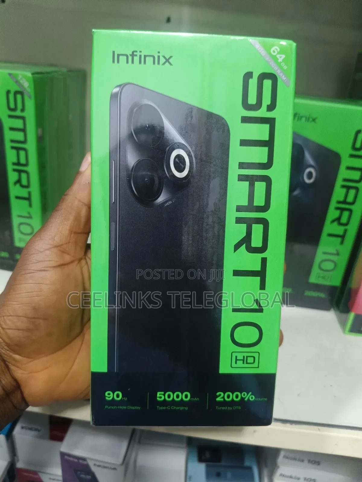 New Infinix Smart 10 HD 64 GB Green