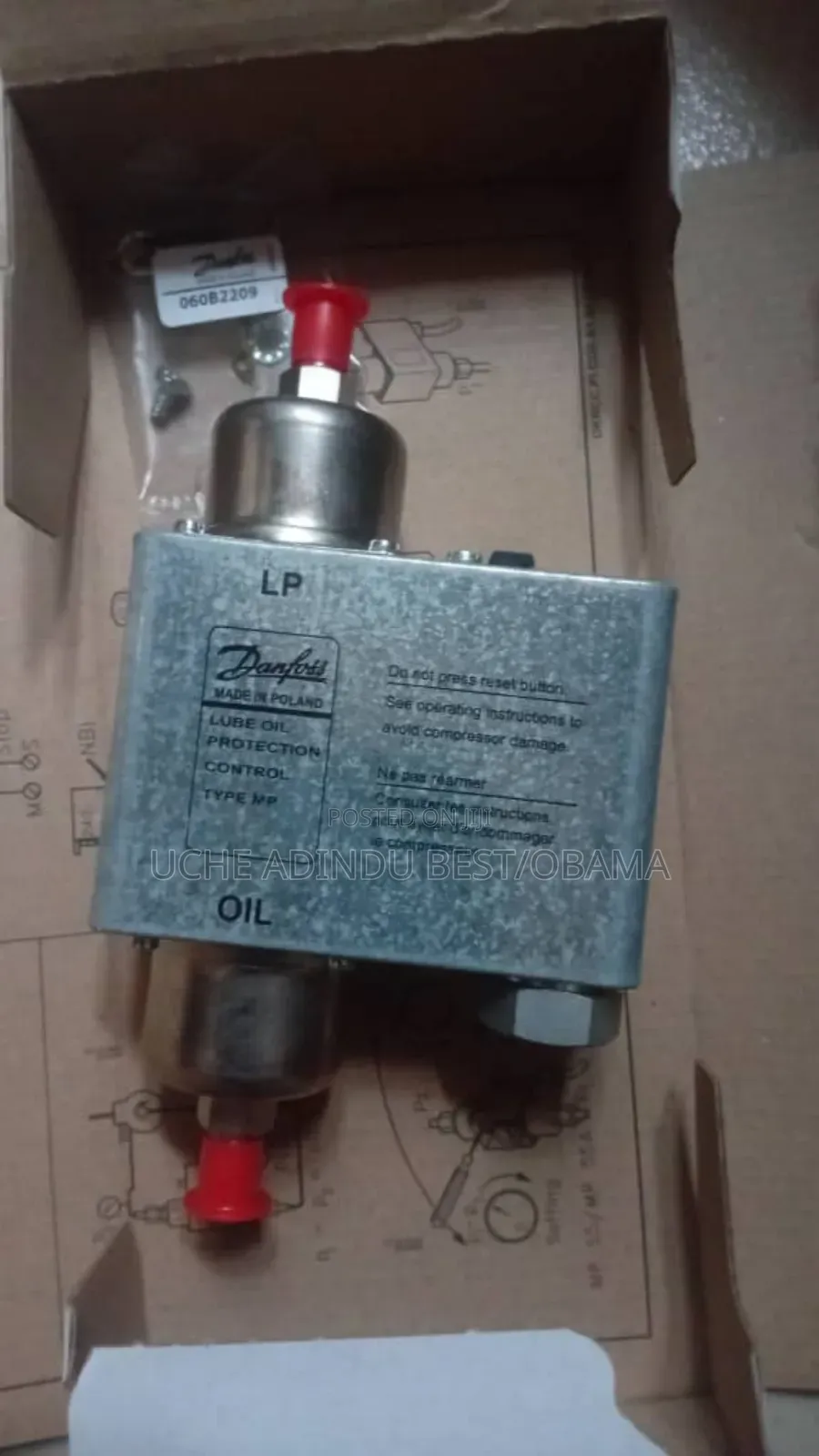Danfoss Pressure Switch