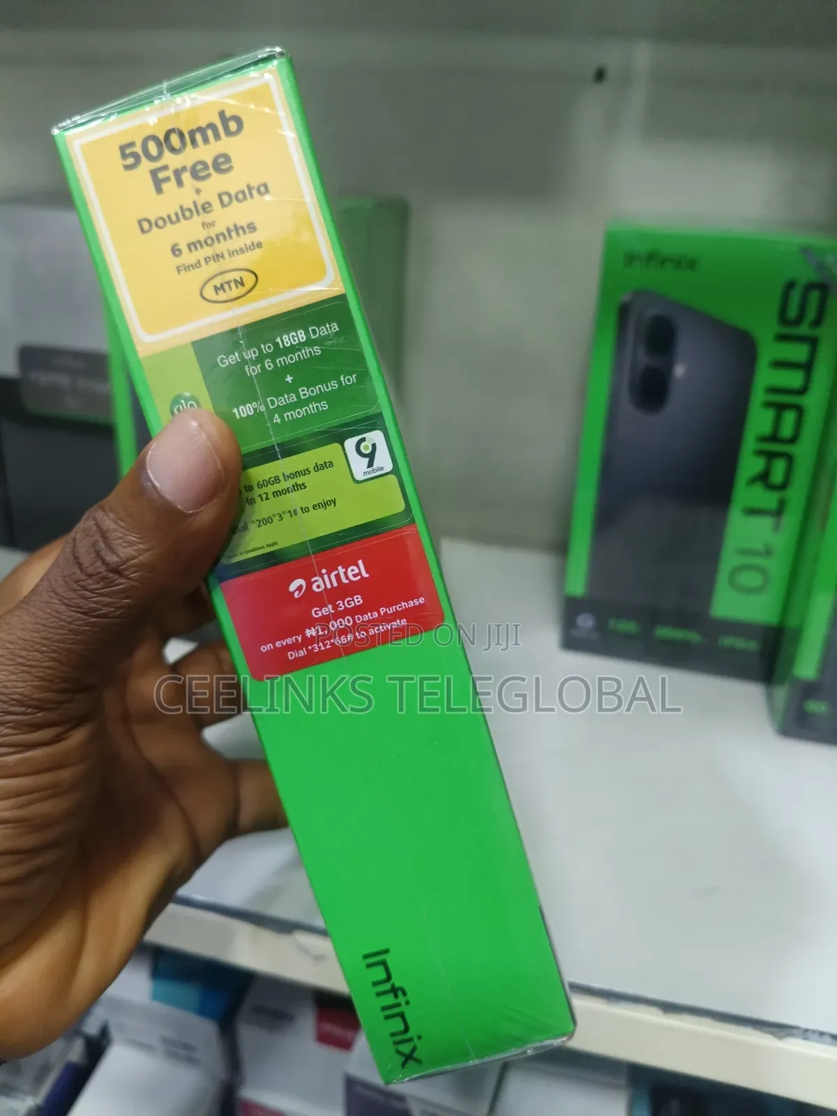 New Infinix Smart 10 HD 64 GB Blue