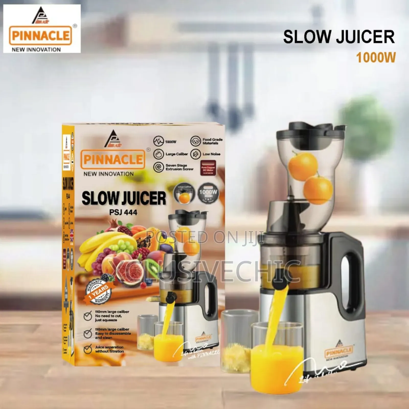 Pinnacle Slow Juicer 1000watts