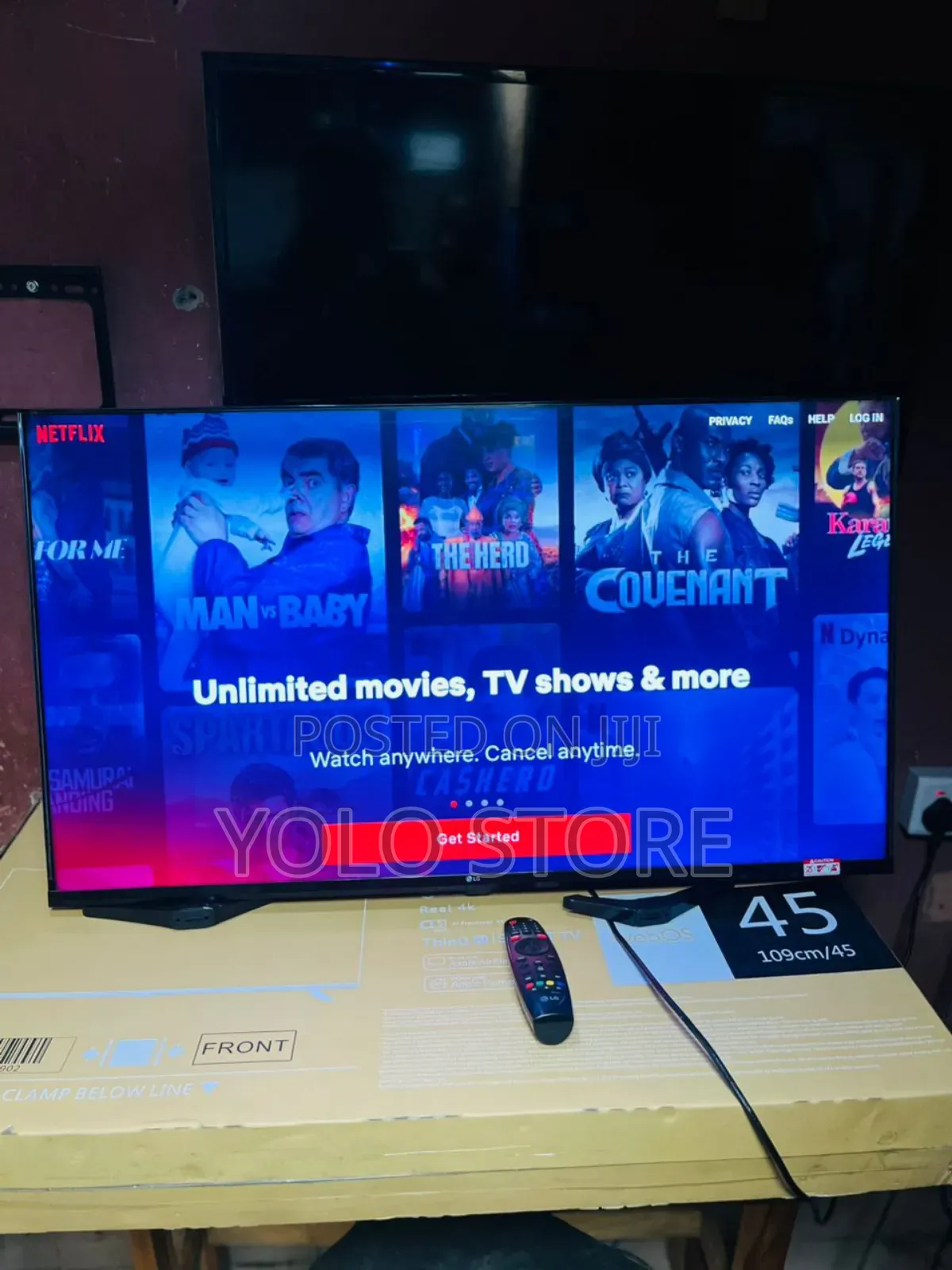 Original Lg 45 Inch Freamless Smart