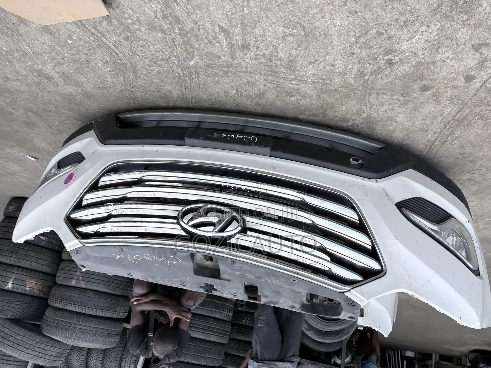 Replacement for Complete Bumper Hyundai Santafe 2014 2015 Available