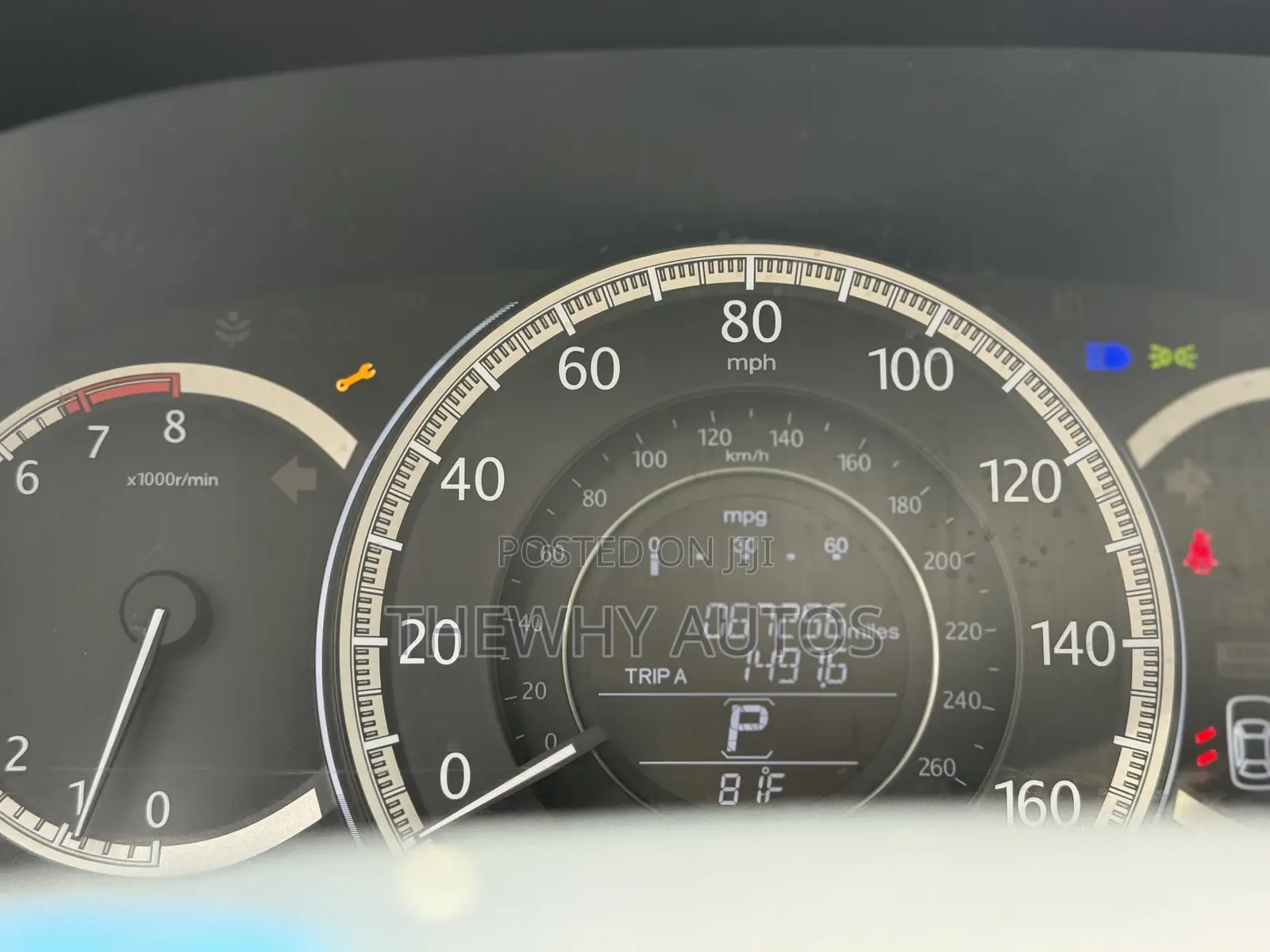 Honda Accord EX-L 4dr Sedan FWD (2.4L 4cyl 2A) 2013 Burgundy