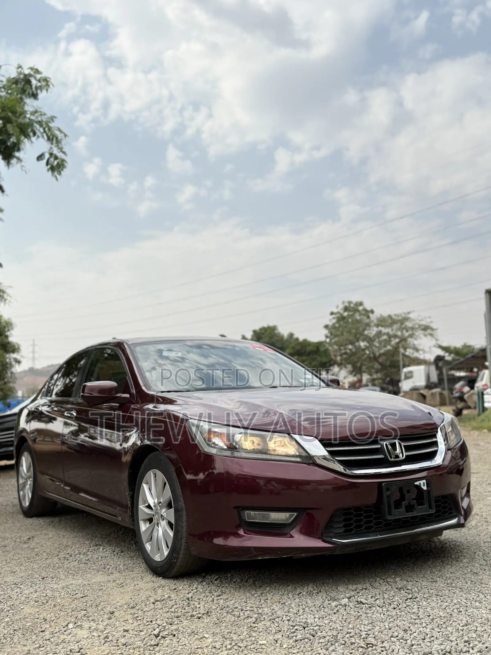 Honda Accord EX-L 4dr Sedan FWD (2.4L 4cyl 2A) 2013 Burgundy
