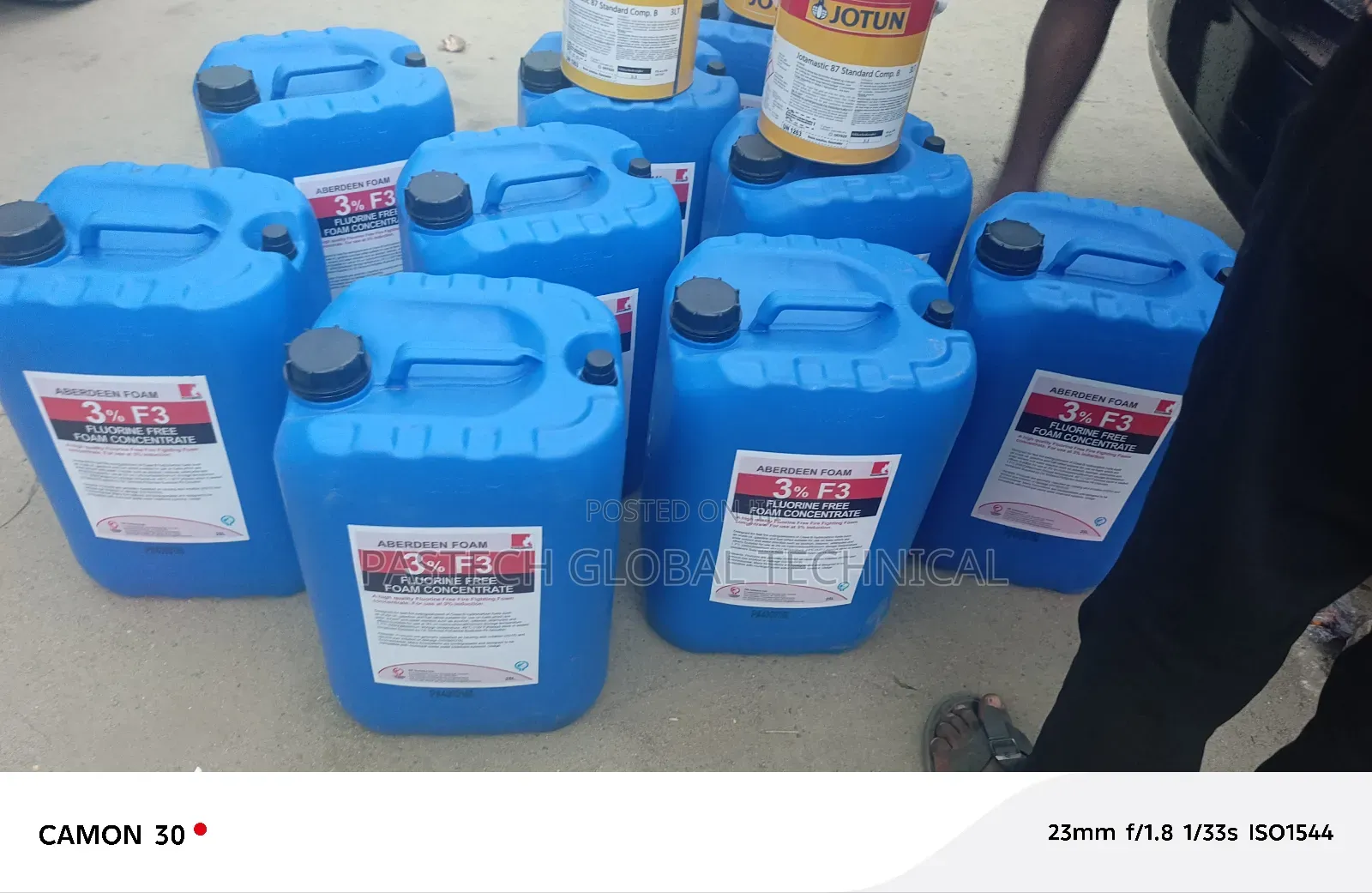 Aberdeen Foam 3% F3 (Fluorine Free Foam Concentrate)