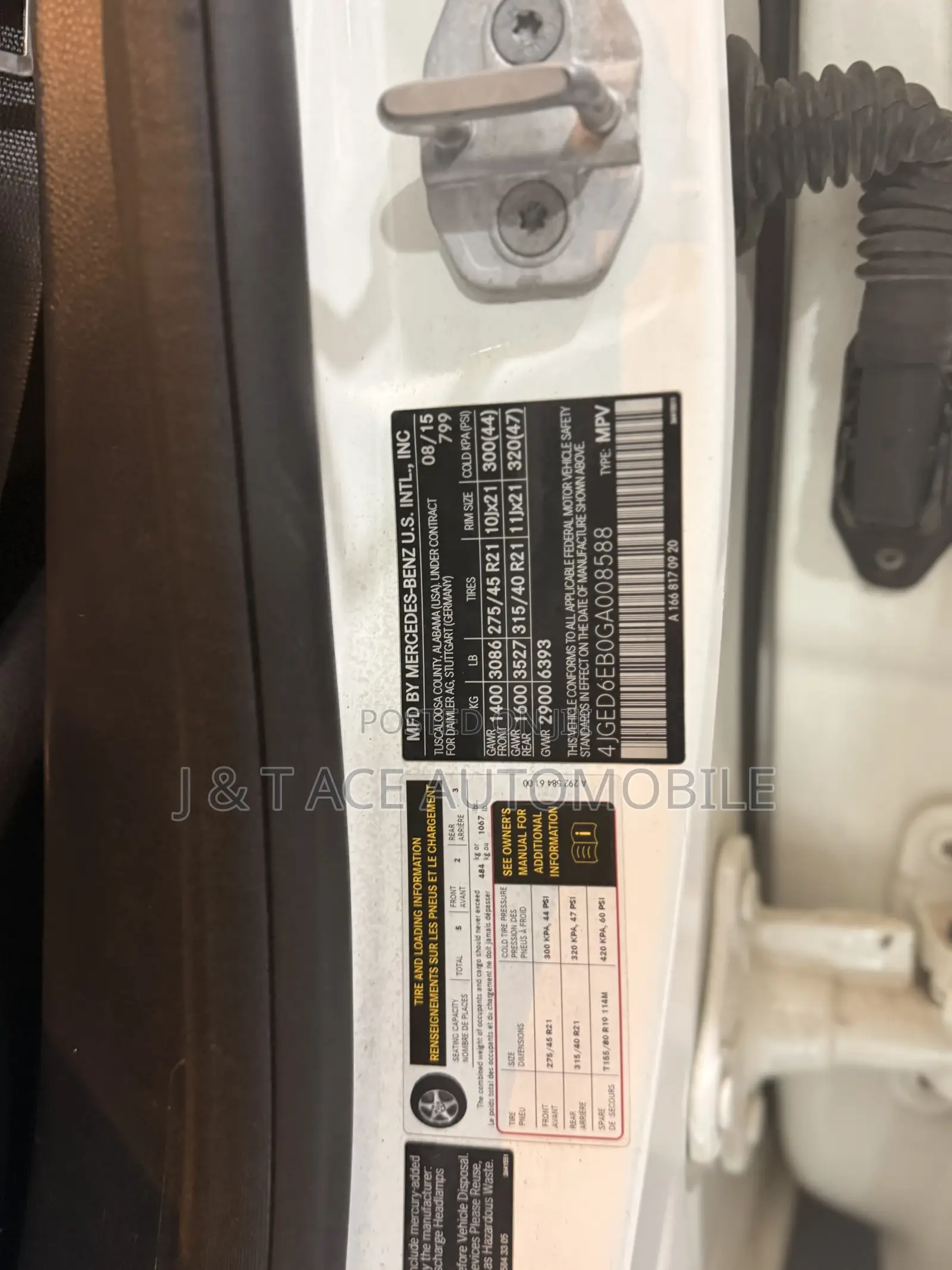Mercedes-Benz GLE-Class 2016 White