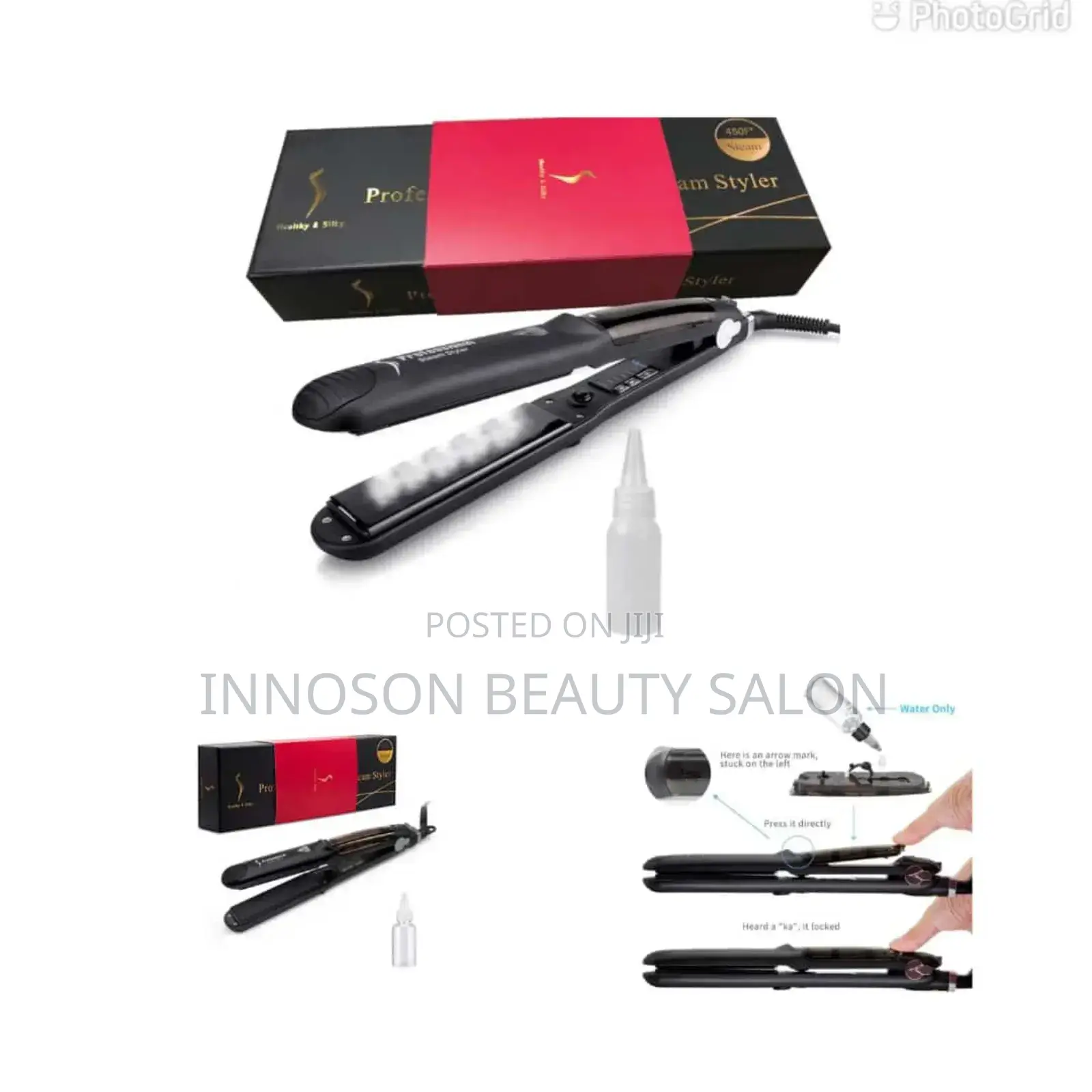 Steaming Straightener