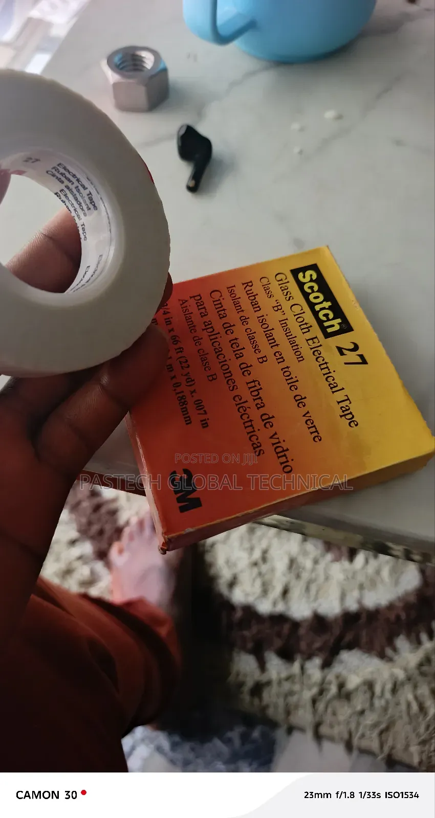 3m Scotch 27 Glass Cloth Electrical Tape