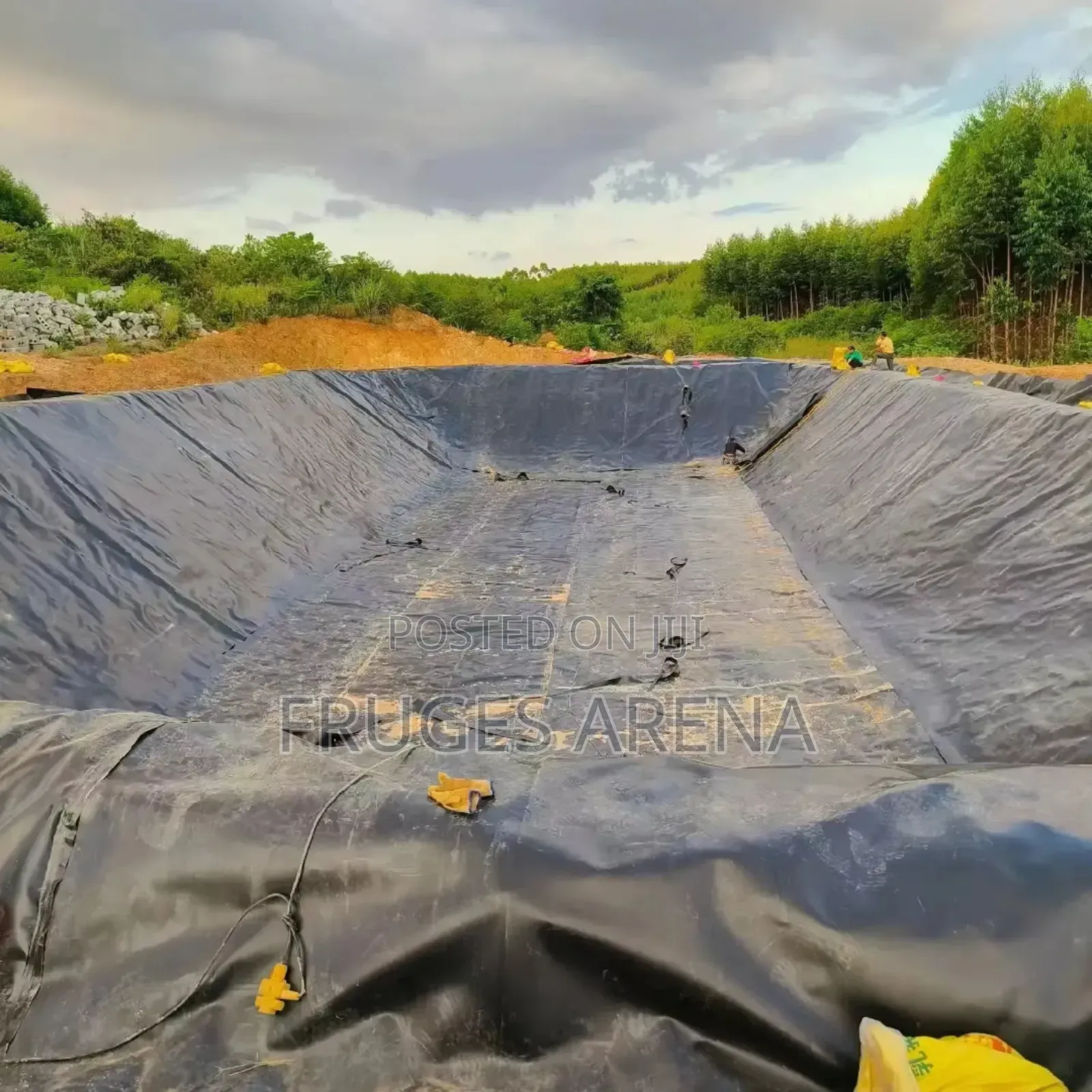Black Epdm Rubber Sheet for Roofing Waterproofing (30%)